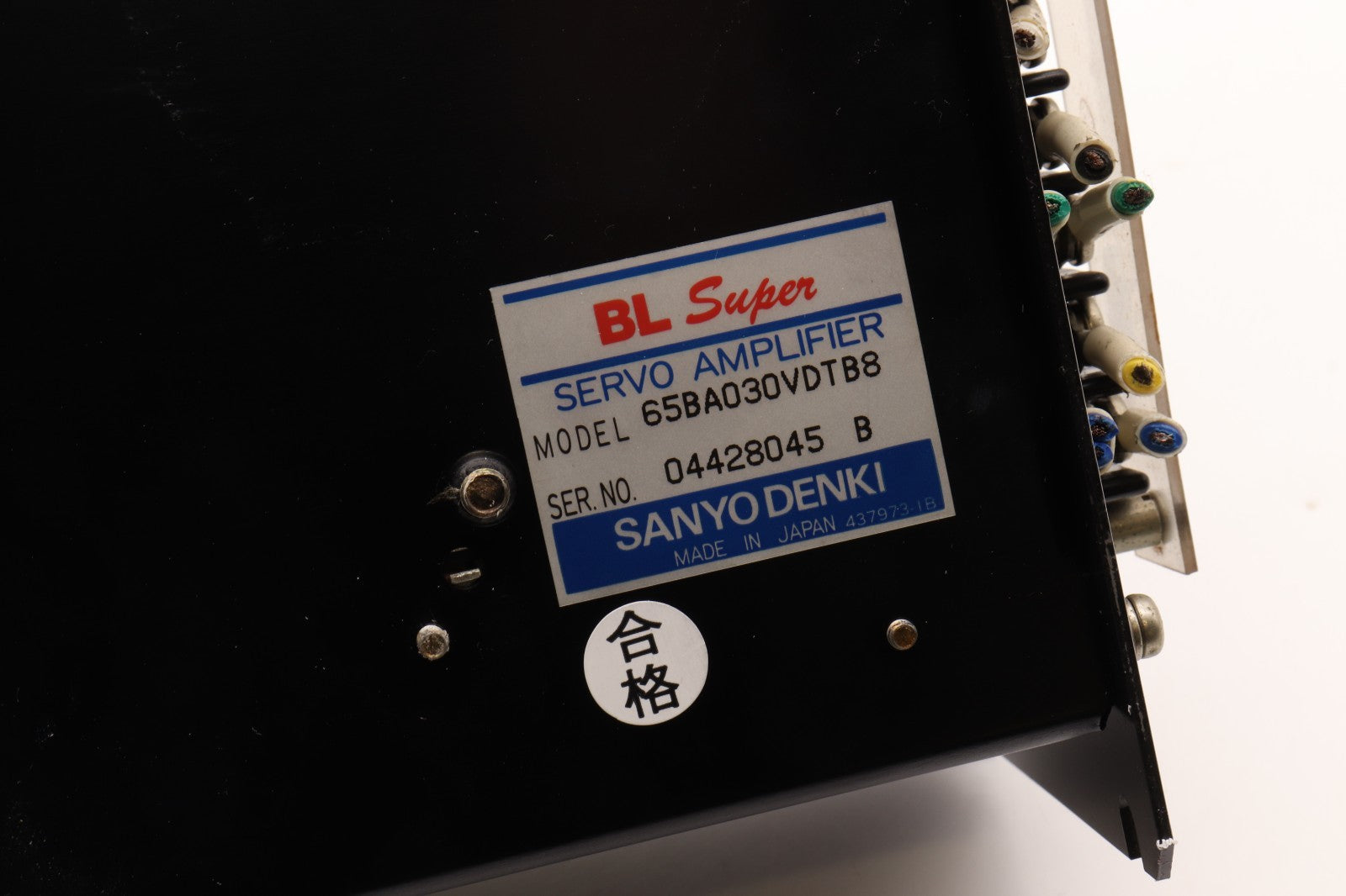 SANYO DENKI	BL SUPER SERVO AMPLIFIER 65BA030VDTB8