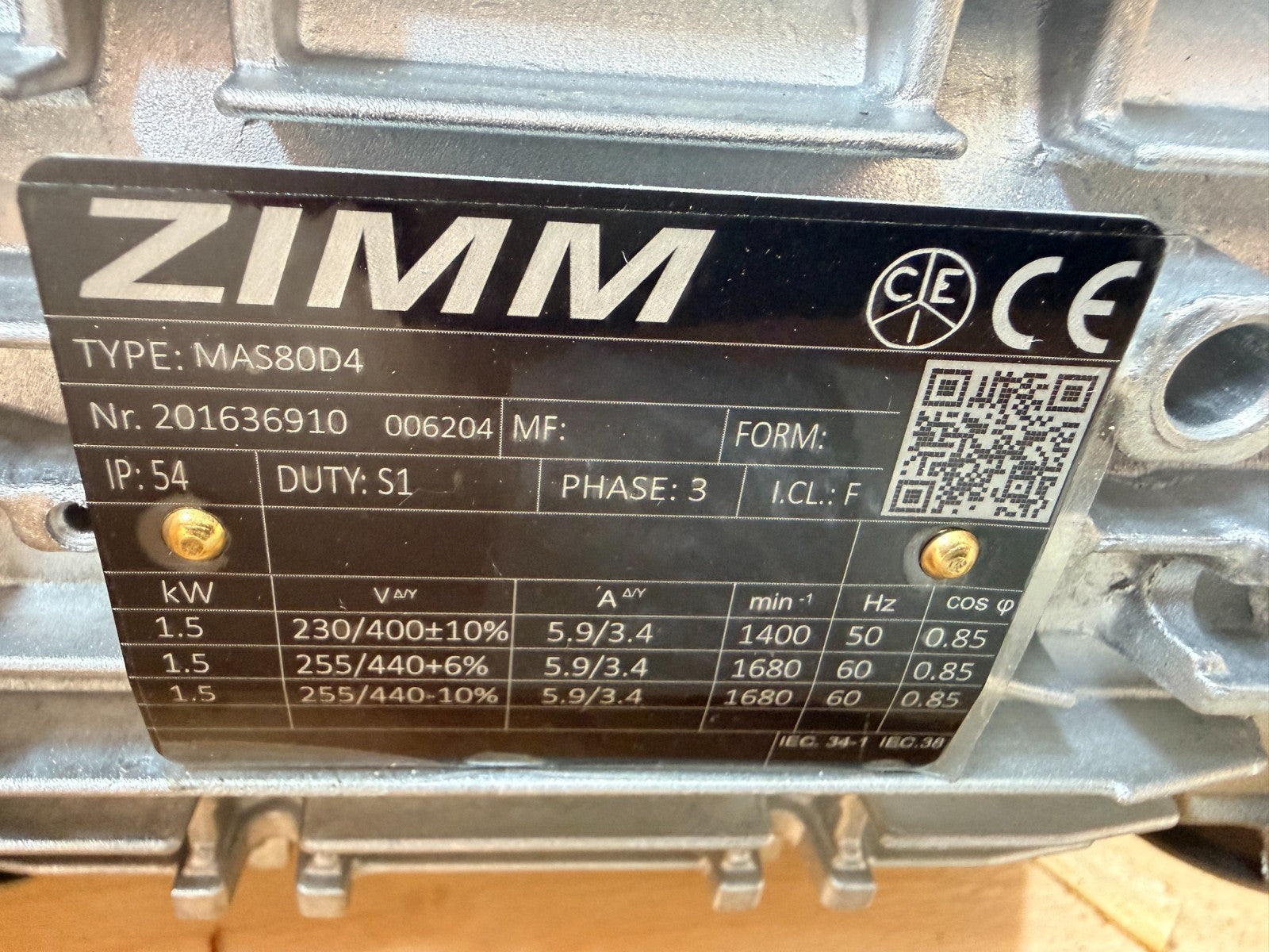 ZIMM	Z-10-SN-TR2GG SET	ZIMM MAS80D4