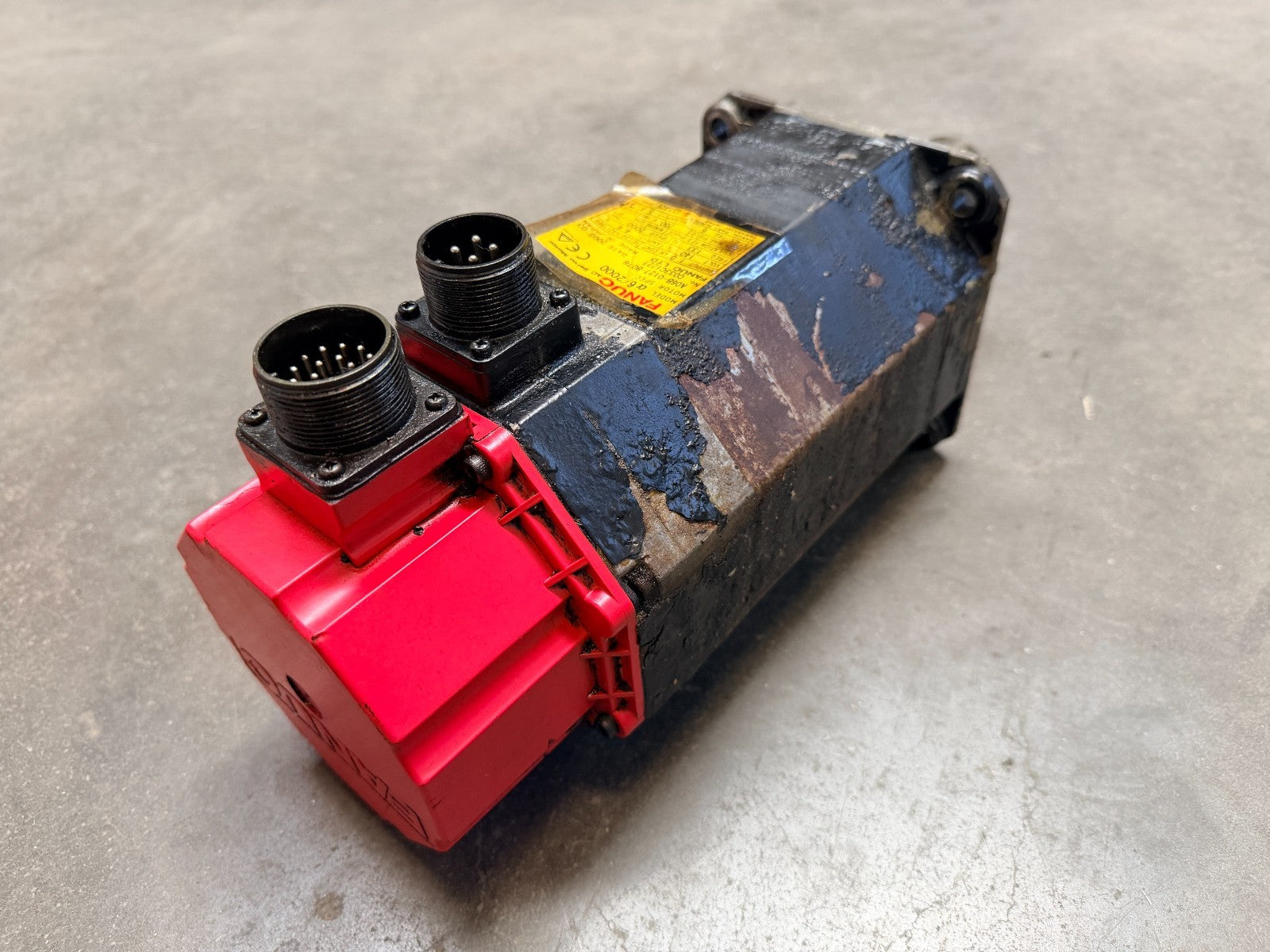 FANUC	 AC SERVO MOTOR	A06B-0127-B076
