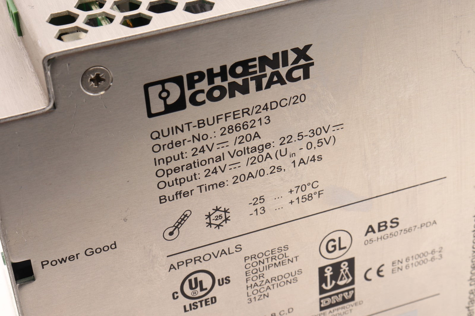 PHOENIX CONTACT QUINT-BUFFER/24DC/20  2866213  R18-9316