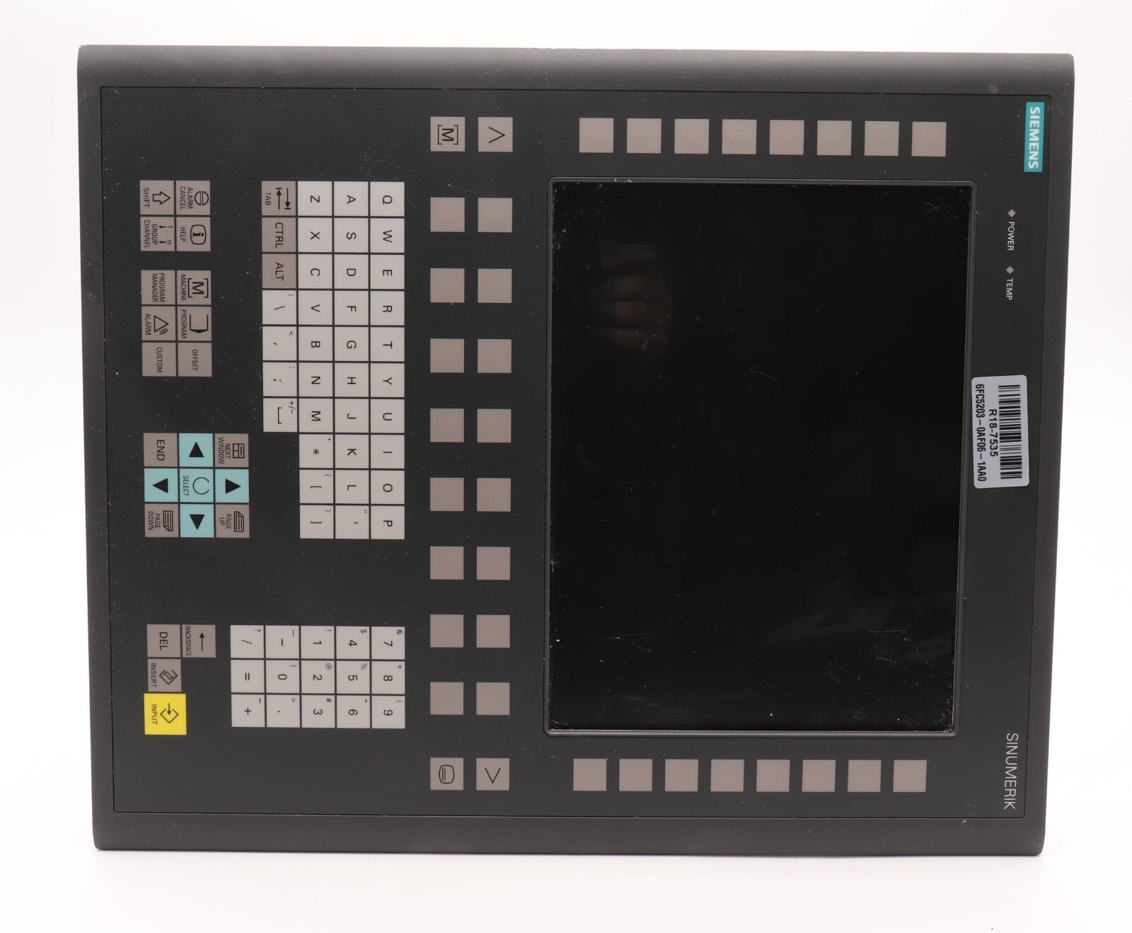 SIEMENS	SINUMERIK OP 012T	6FC5203-0AF06-1AA0