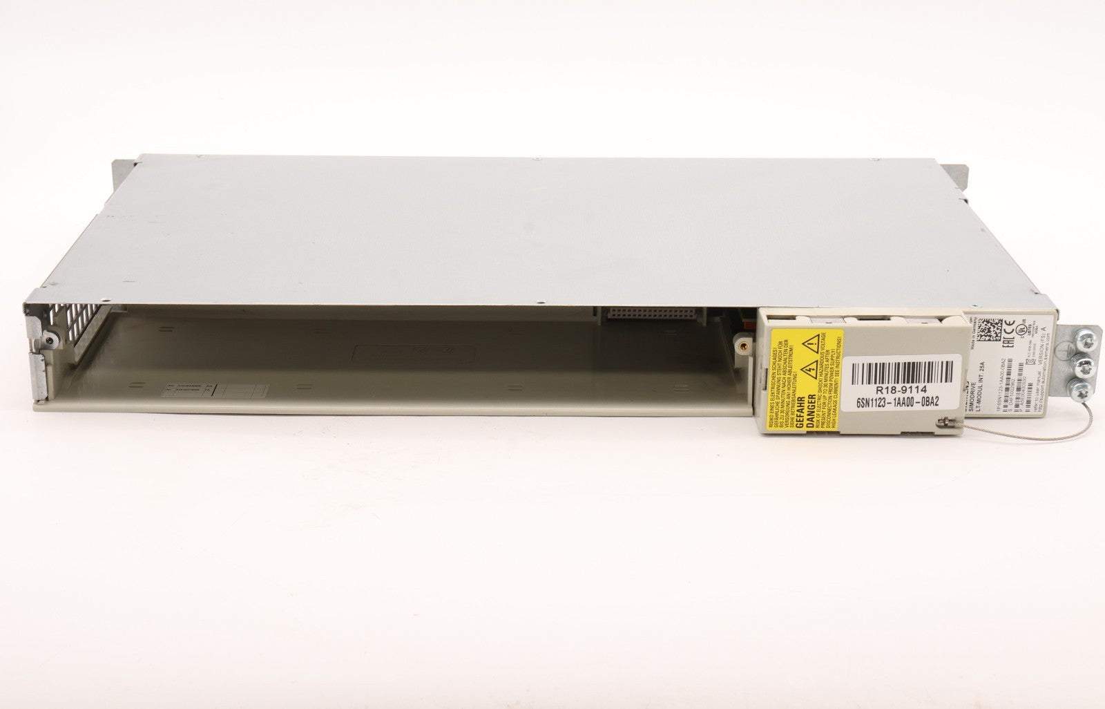 SIEMENS SIMODRIVE LT-MODUL INT. 25A 6SN1123-1AA00-0BA2