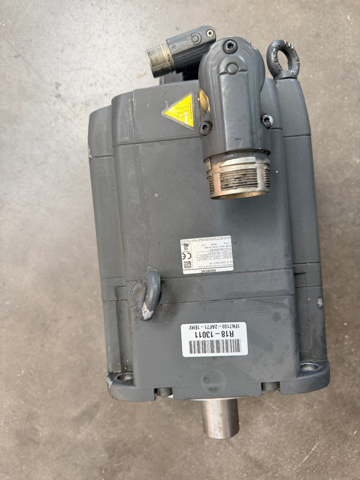 SIEMENS	3 PHASE MOTOR	1FK7103-2AF71-1EH2