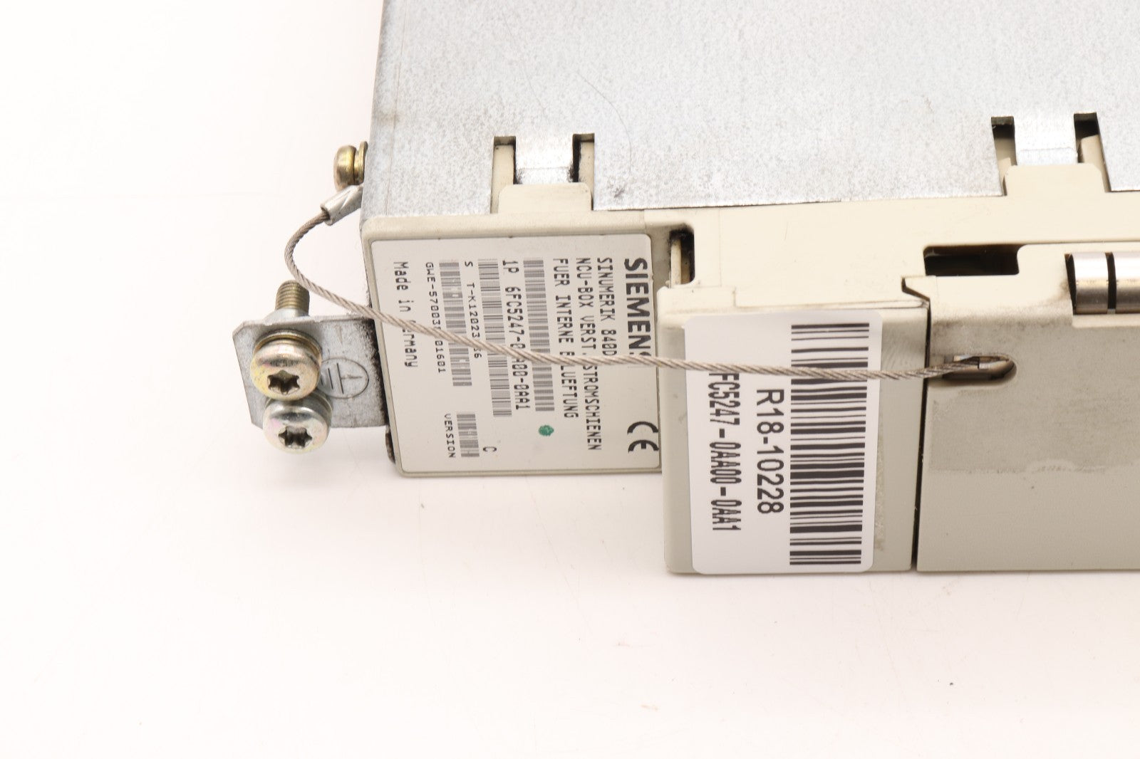 SIEMENS  840D NCU-BOX VERST STROMSCHINEN FUER INT. BELUEFTUNG 6FC5247-0AA00-0AA1