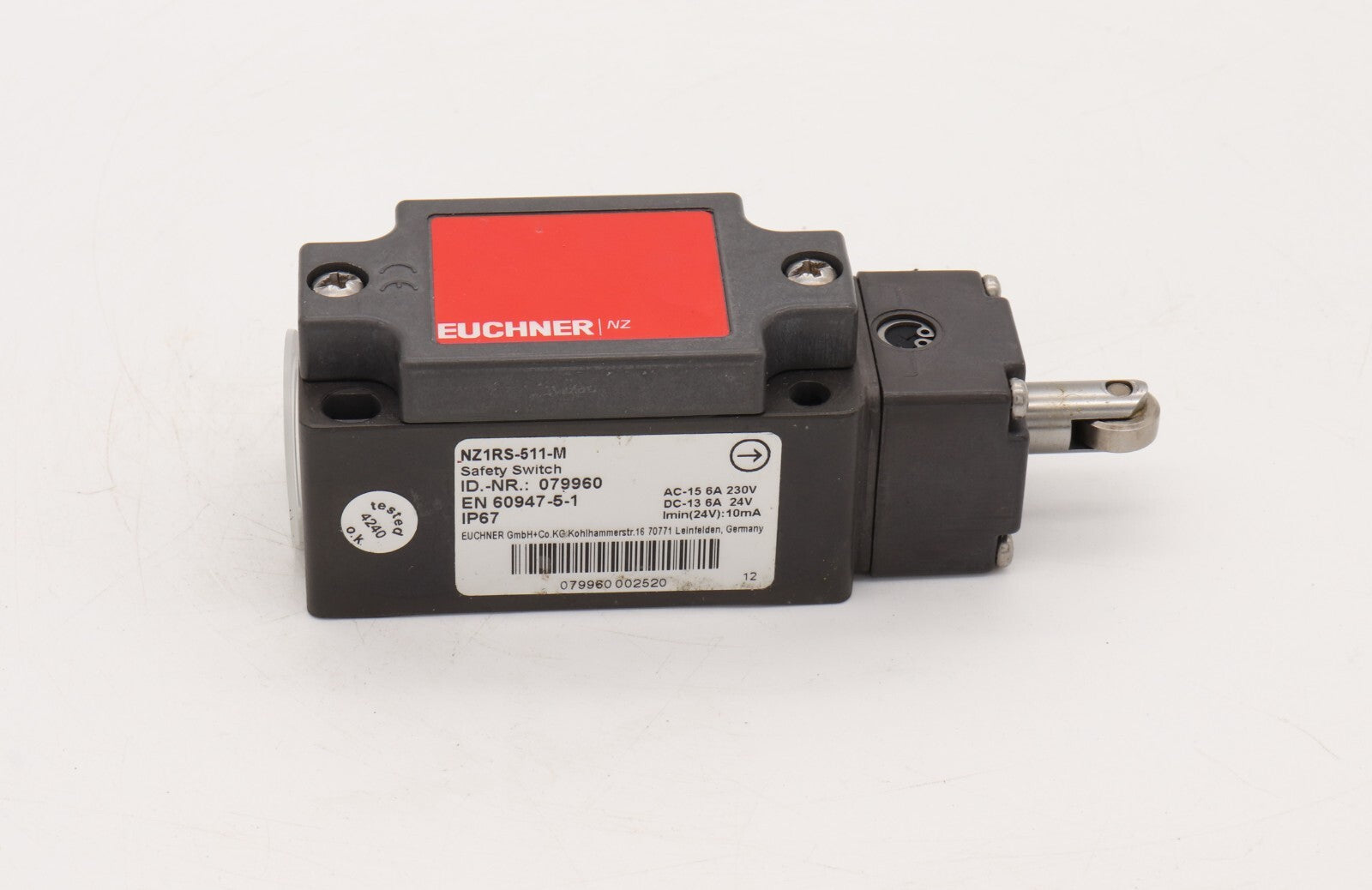 EUCHNER SAFETY SWITCH NZ1RS-511-M