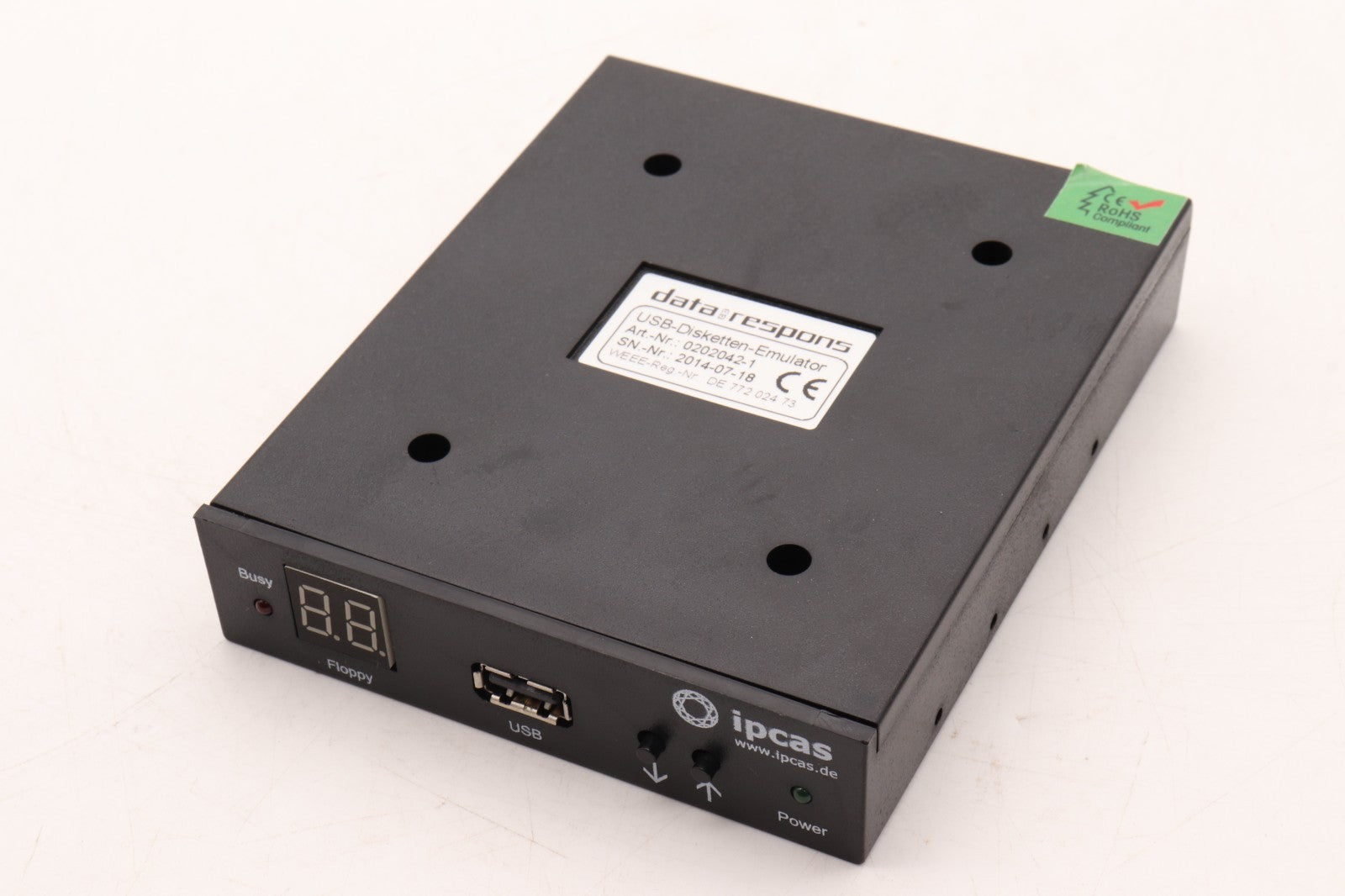 IPCAS	DATA RESPONS 0202042-1  USB-DISKETTEN-EMULATOR