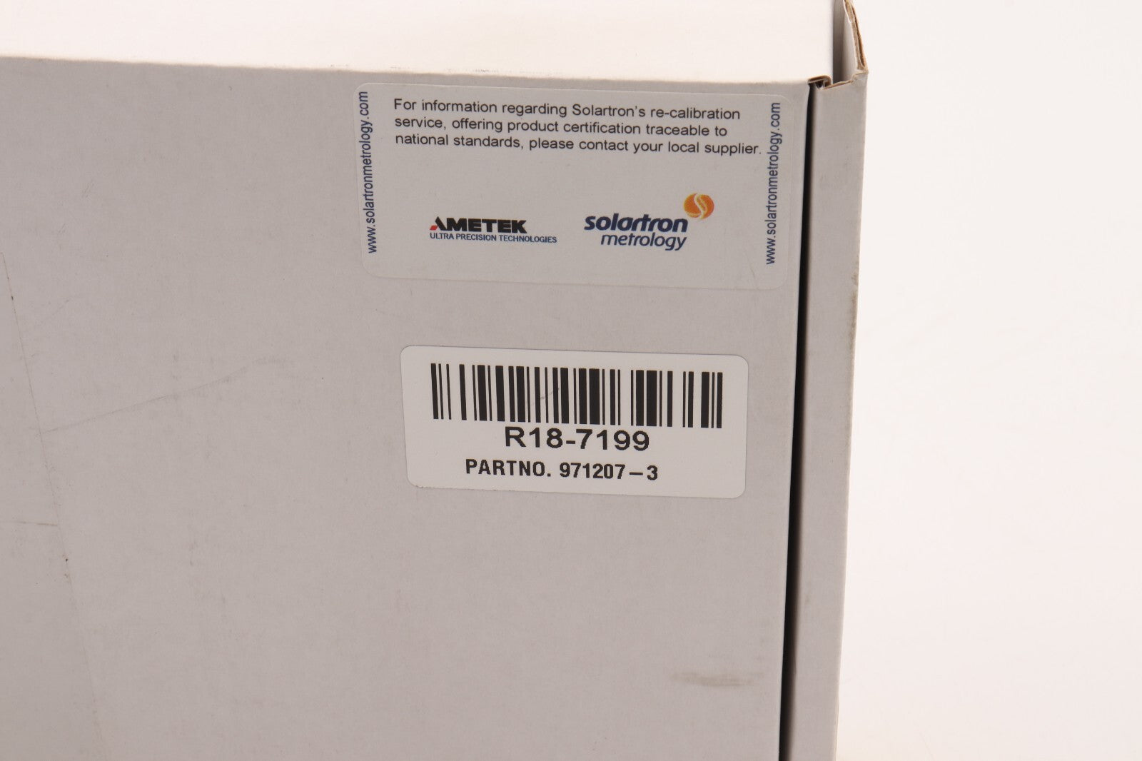 AMATEK  SOLARTRON METROLOGY DT2P PARTNO. 971207-3