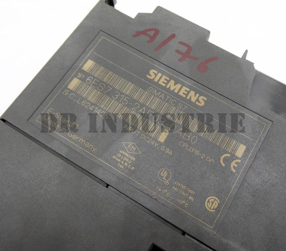Siemens CPU 315-2 dp 6ES7 315-2AF02-0AB0