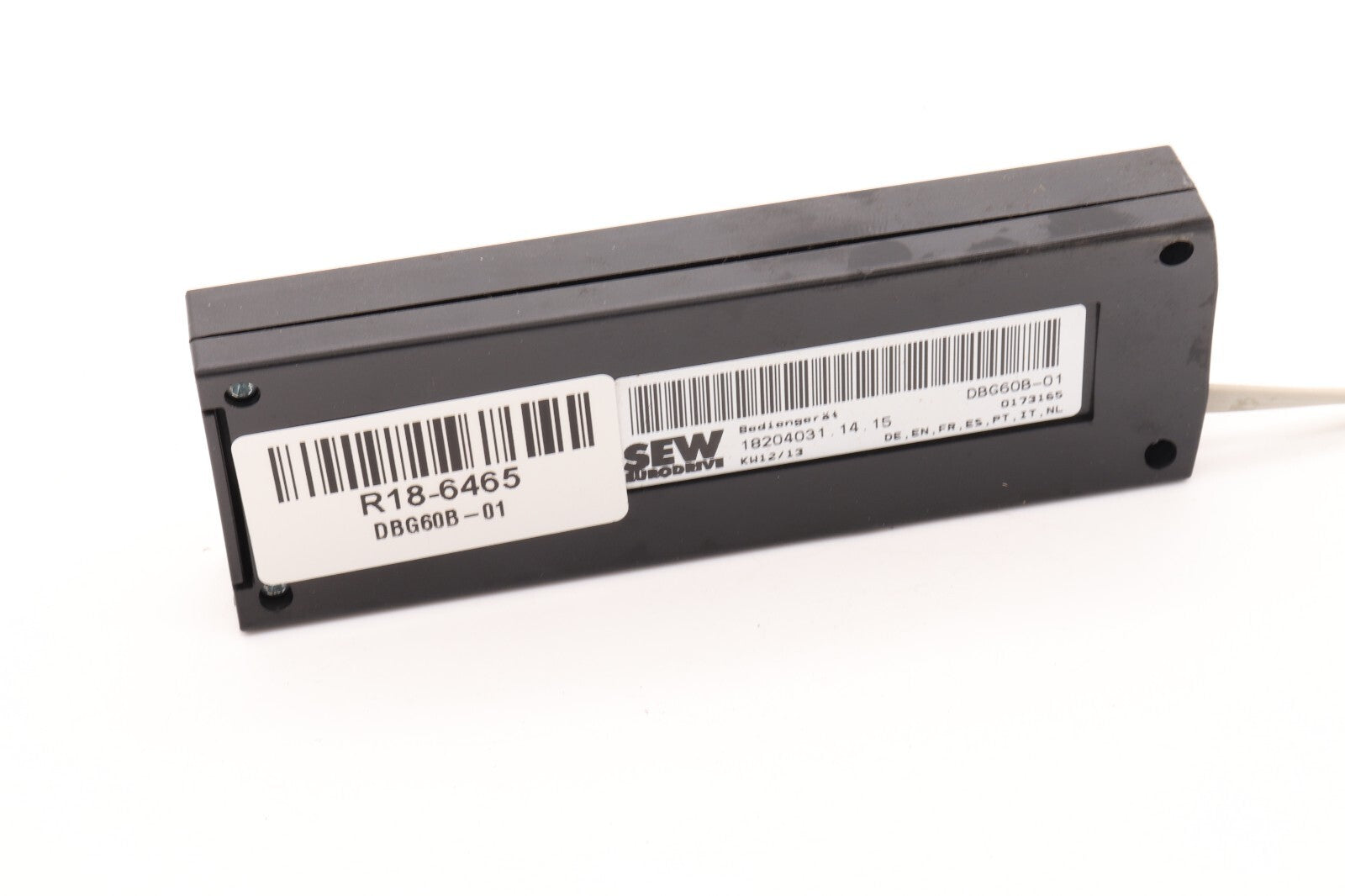 SEW EURODRIVE DBG60B-01 operating device for frequency converters 18204031.14.15
