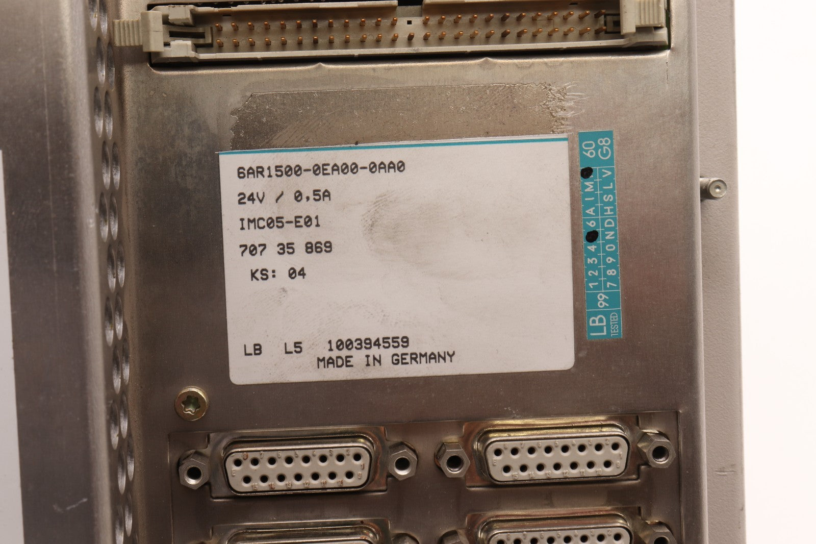 SIEMENS	6AR1500-0EA00-0AA0