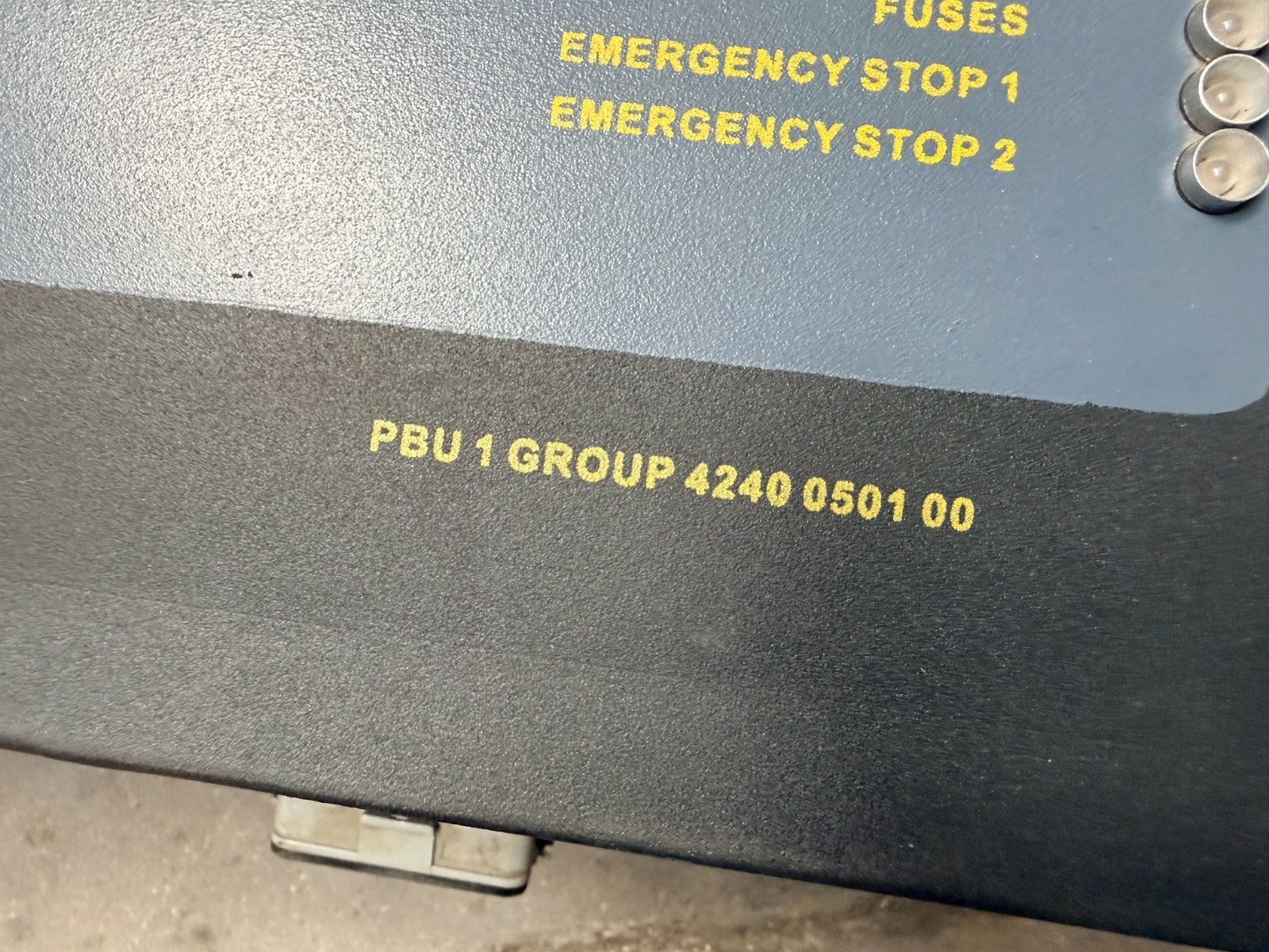 ATLAS COPCO	PBU 1 GROUP 4240 0501 00