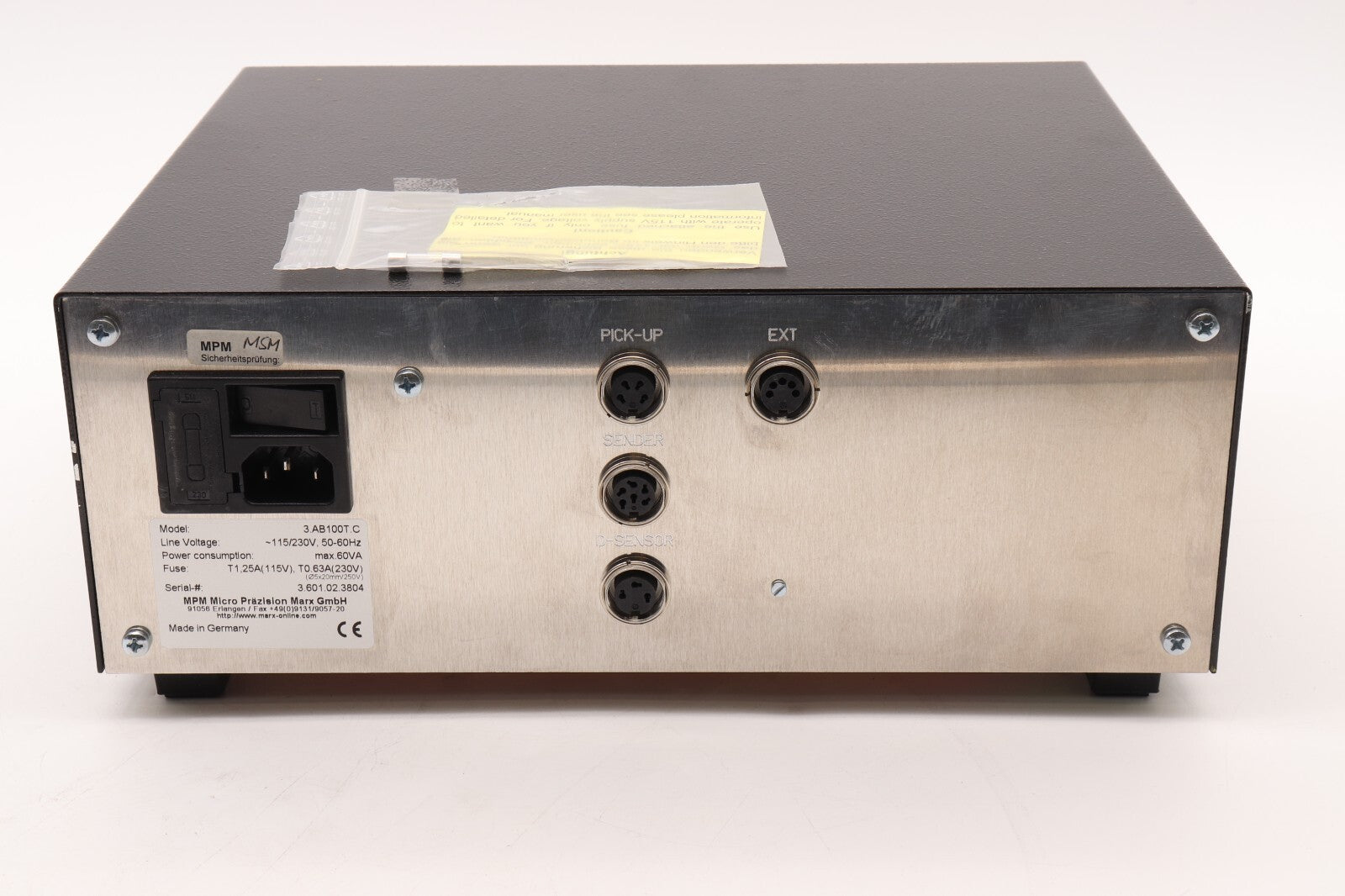 MPM AUSWUCHTELEKTRONIK AB100