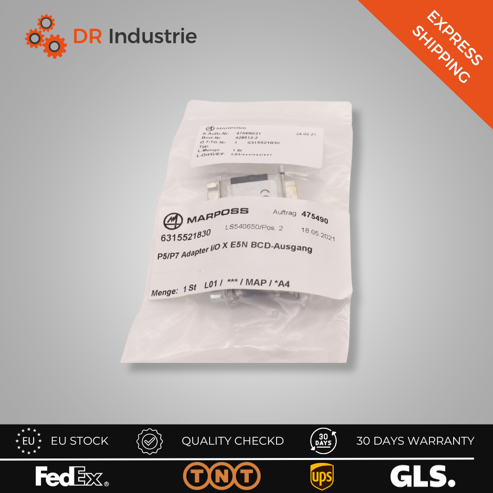 MARPOSS P5/P7 ADAPTER I/O X E5N BCD-AUSGANG 6315521830