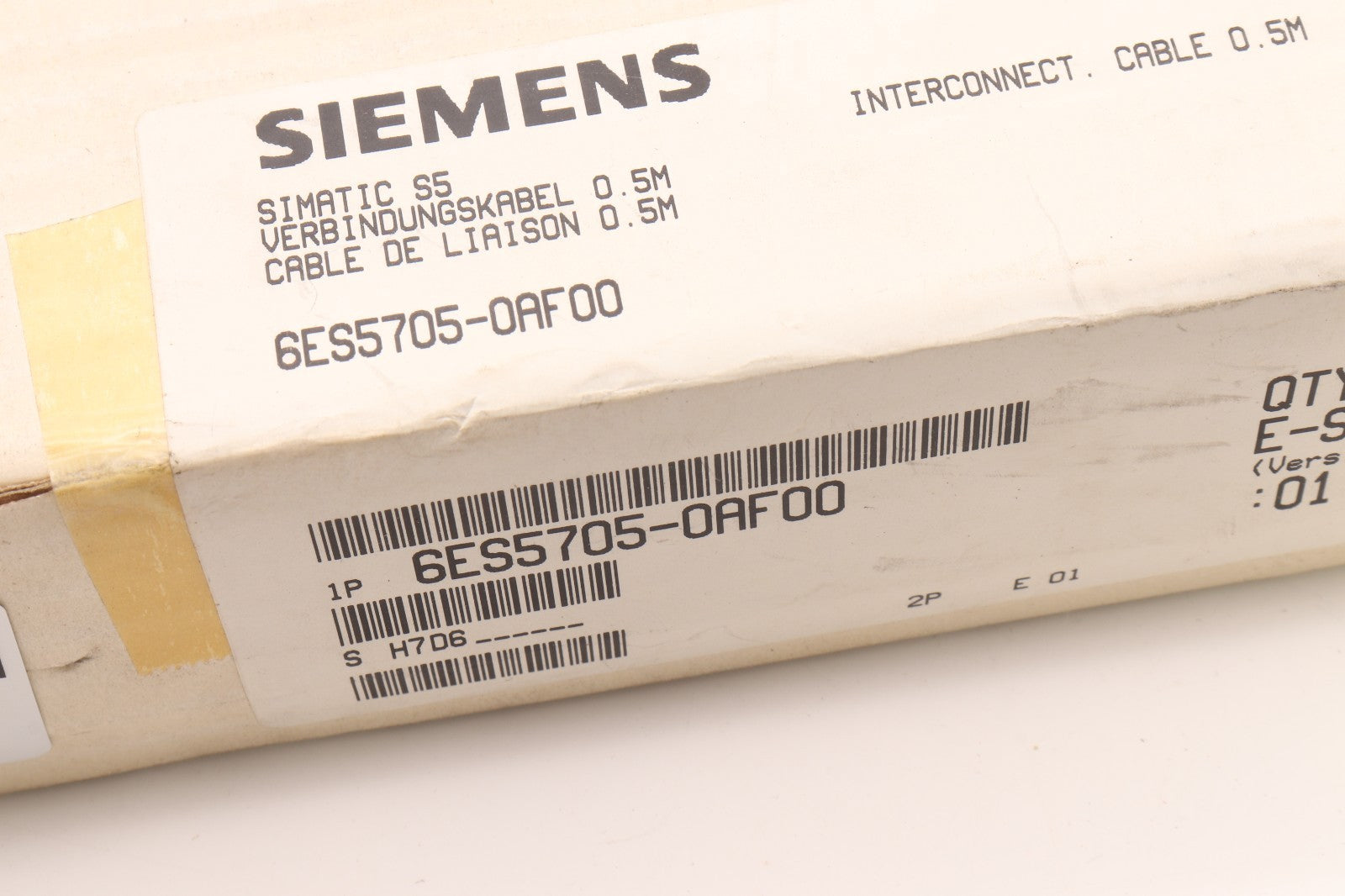 SIEMENS	SIMATIC S5 CABLE	6ES5705-0AF00