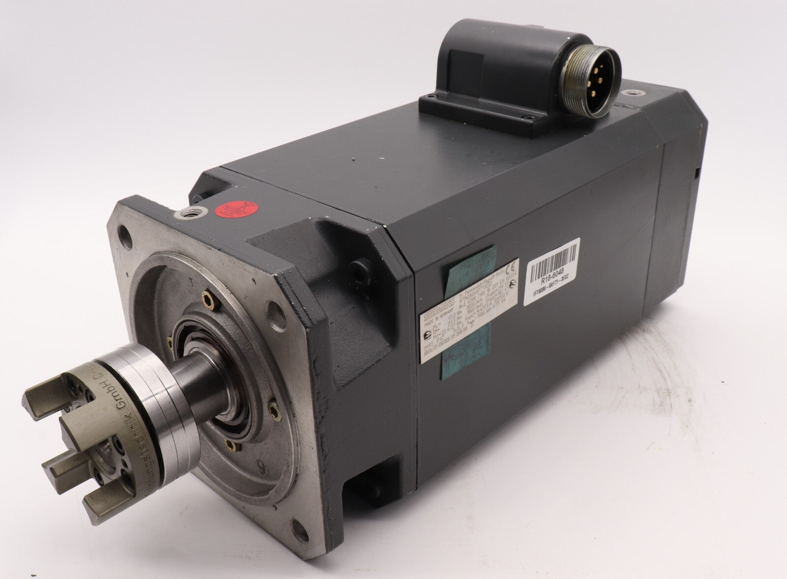 SIEMENS 3 PHASE ELECTRO MAGNET MOTOR 1FT6086-8AF71-3EG2