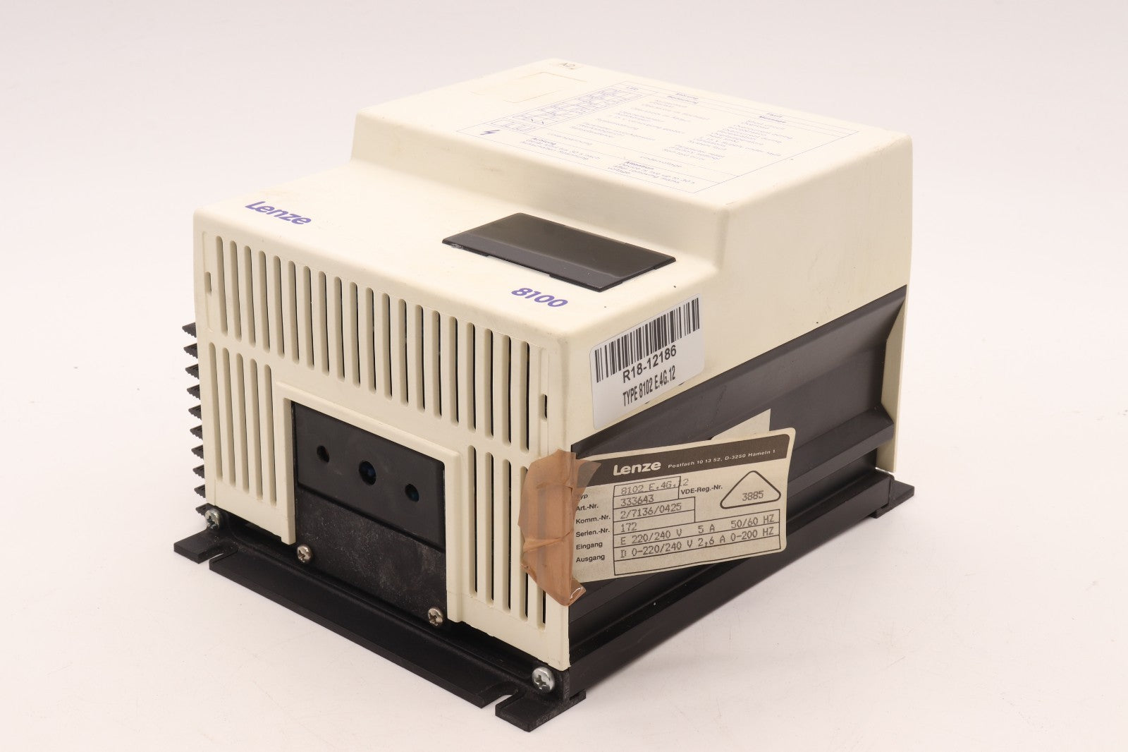 LENZE	8100  TYPE 8102 E.4G.12