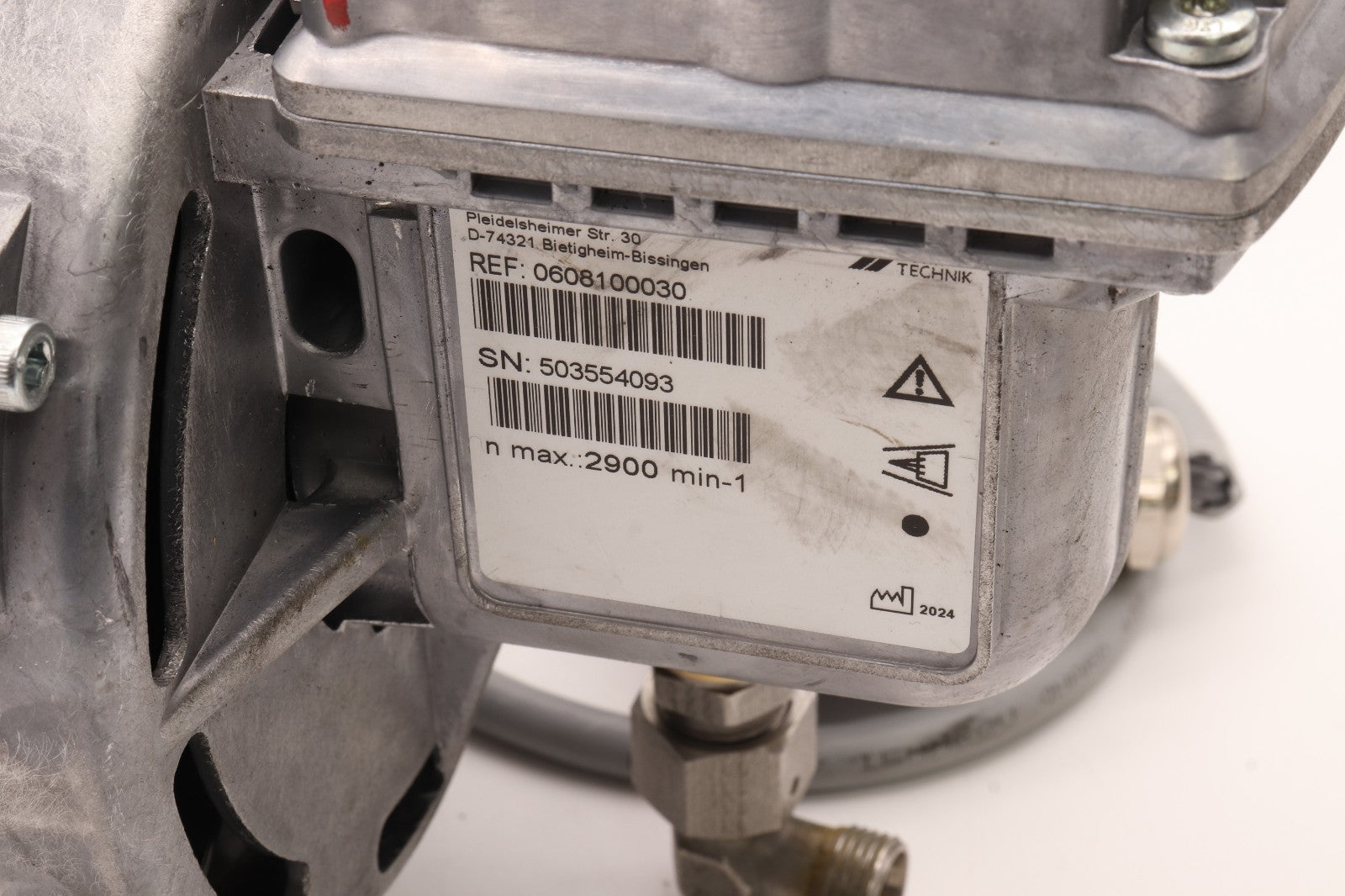 ELNOR MOTORS	BA240TRII AR    B 3150 HAACHT	+ DÜRR TECHNIK 0608100030 MEX 0544