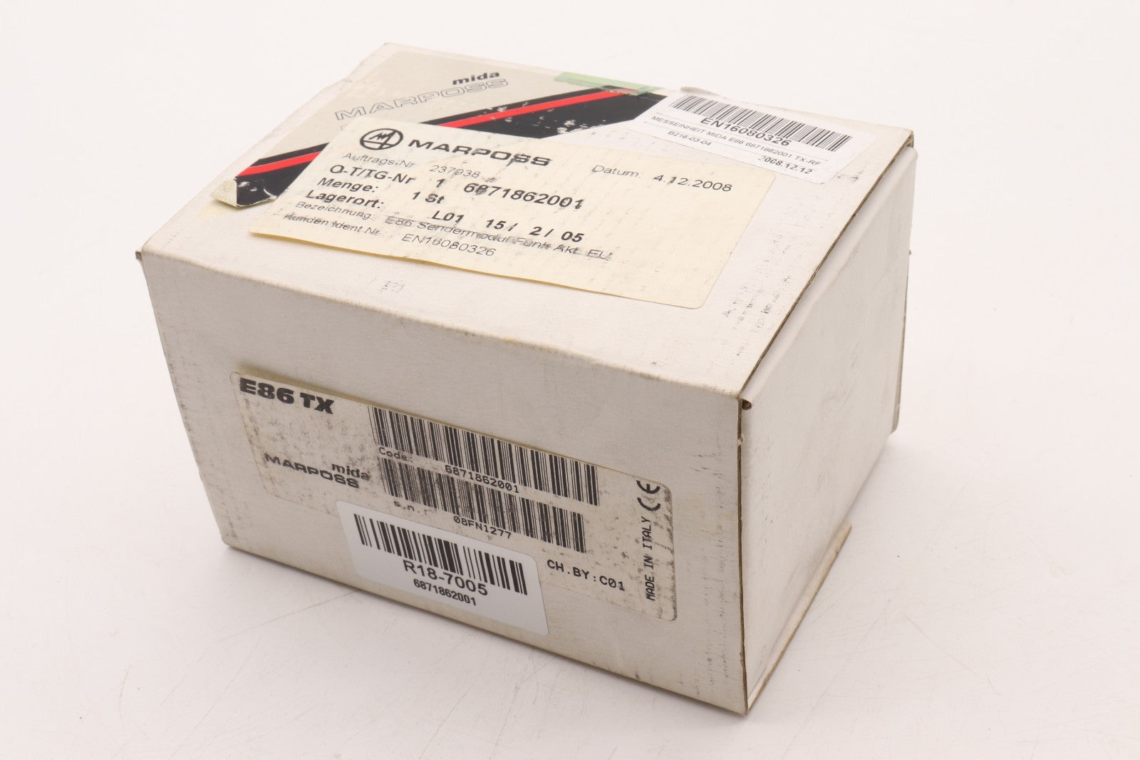 MARPOSS	INTERFACE SANS CACHE	6871862001