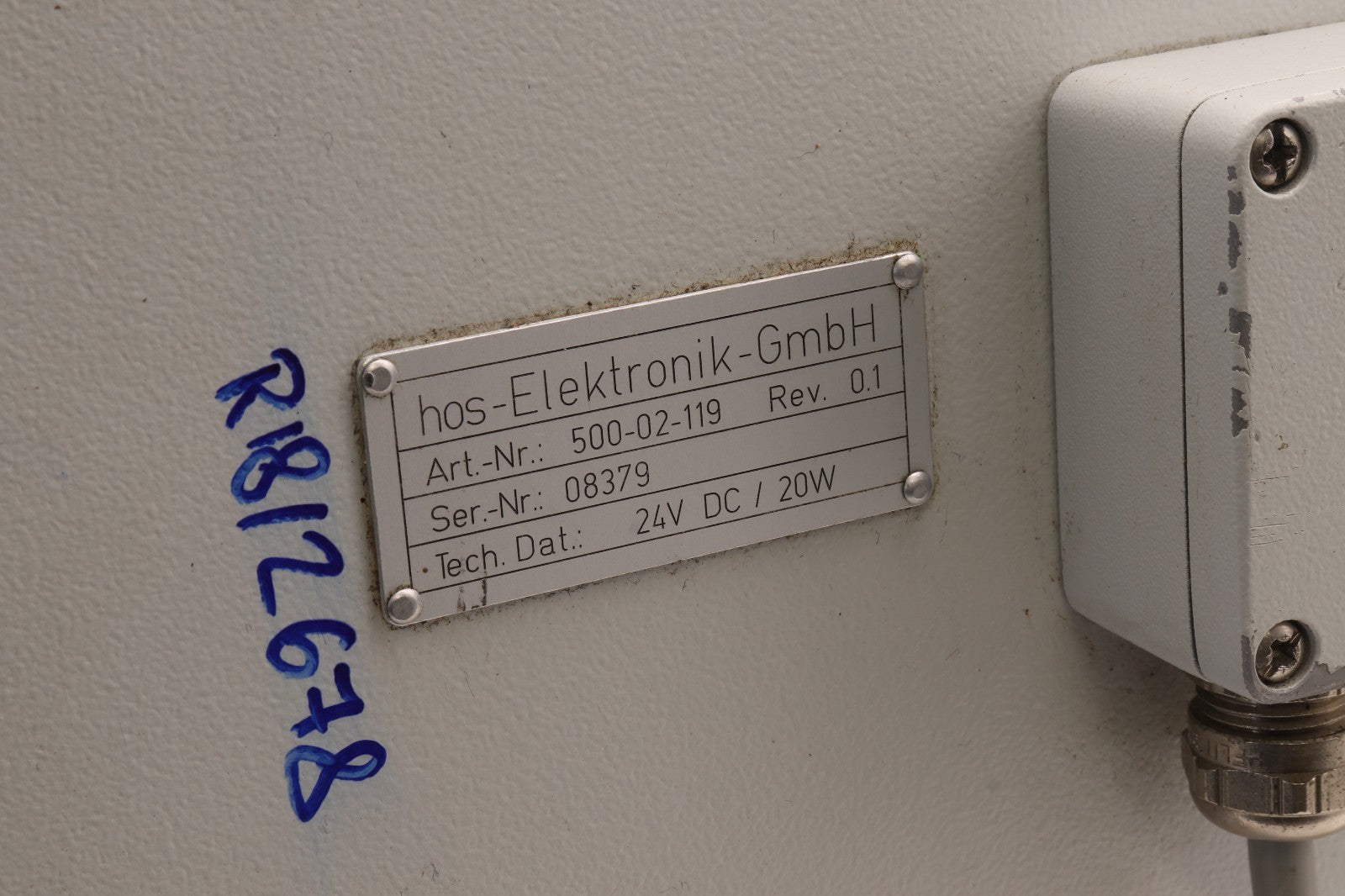 HOS ELEKTRONIK GMBH	500-02-119