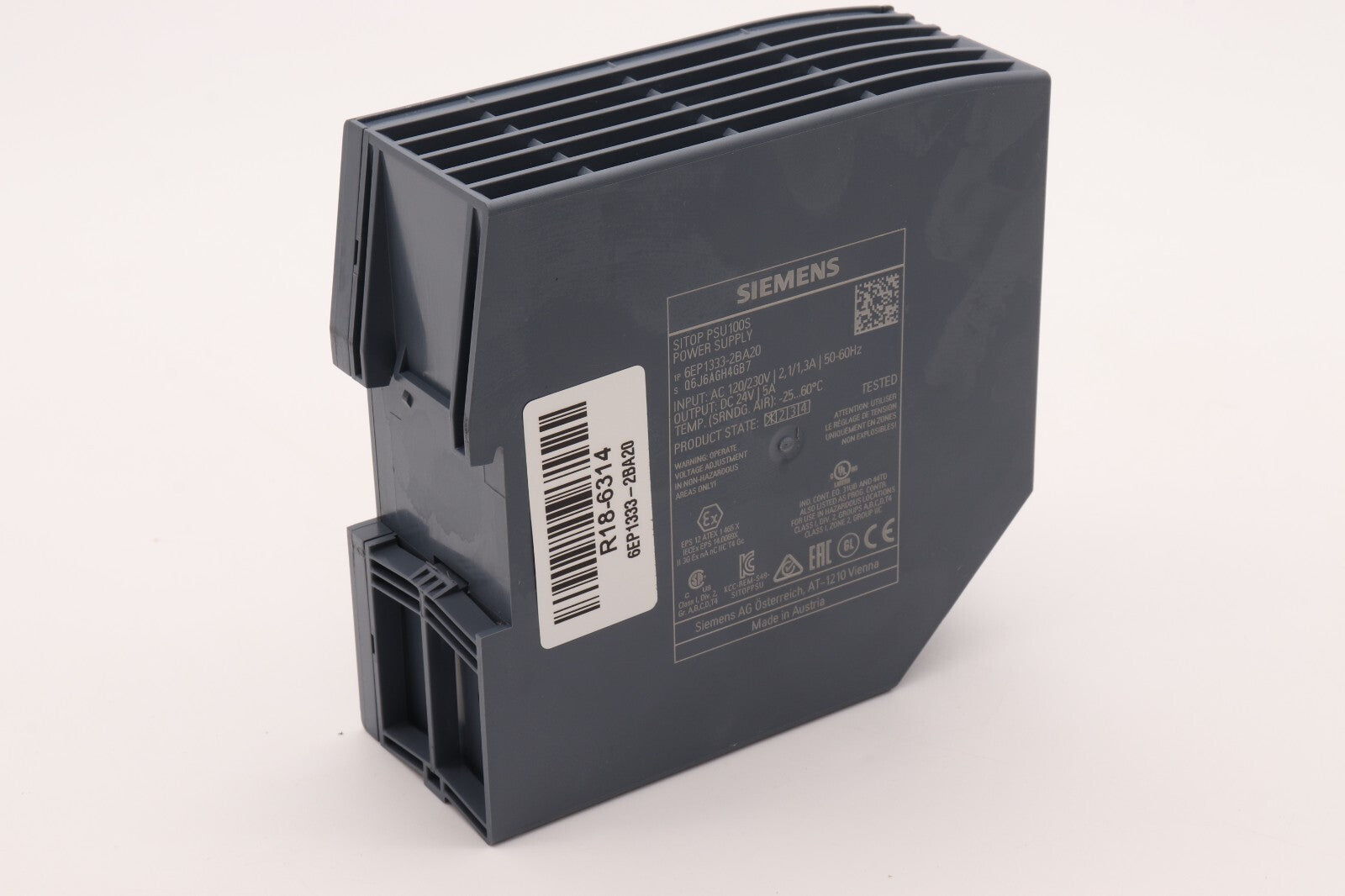 SIEMENS SITOP PSU100S POWER SUPPLY 6EP1333-2BA20