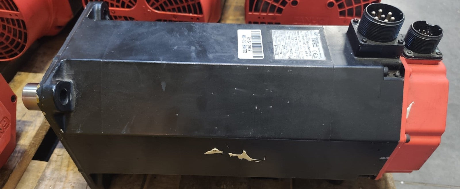 GE FANUC	  AC SERVO MOTOR	A06B-0153-B084#7075