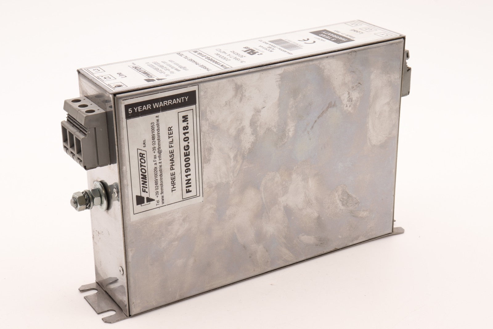 FINMOTOR  THREE PHASE FILTER FIN1900EG.018.M