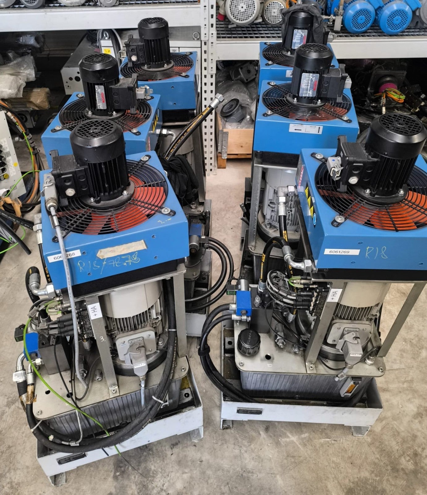 HYDAC Nölle Nordhorn NN-HY-4010/4 cooling sys OK El2S/3.0/M/400-50/1 CODE3075807