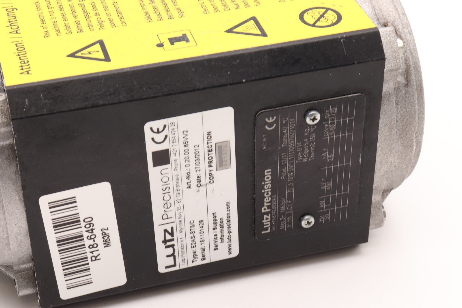 LUTZ PRECISION E2A-ST5/C ART.-NO.: 0.20.00.65VV2 M63P2 L111109970021014