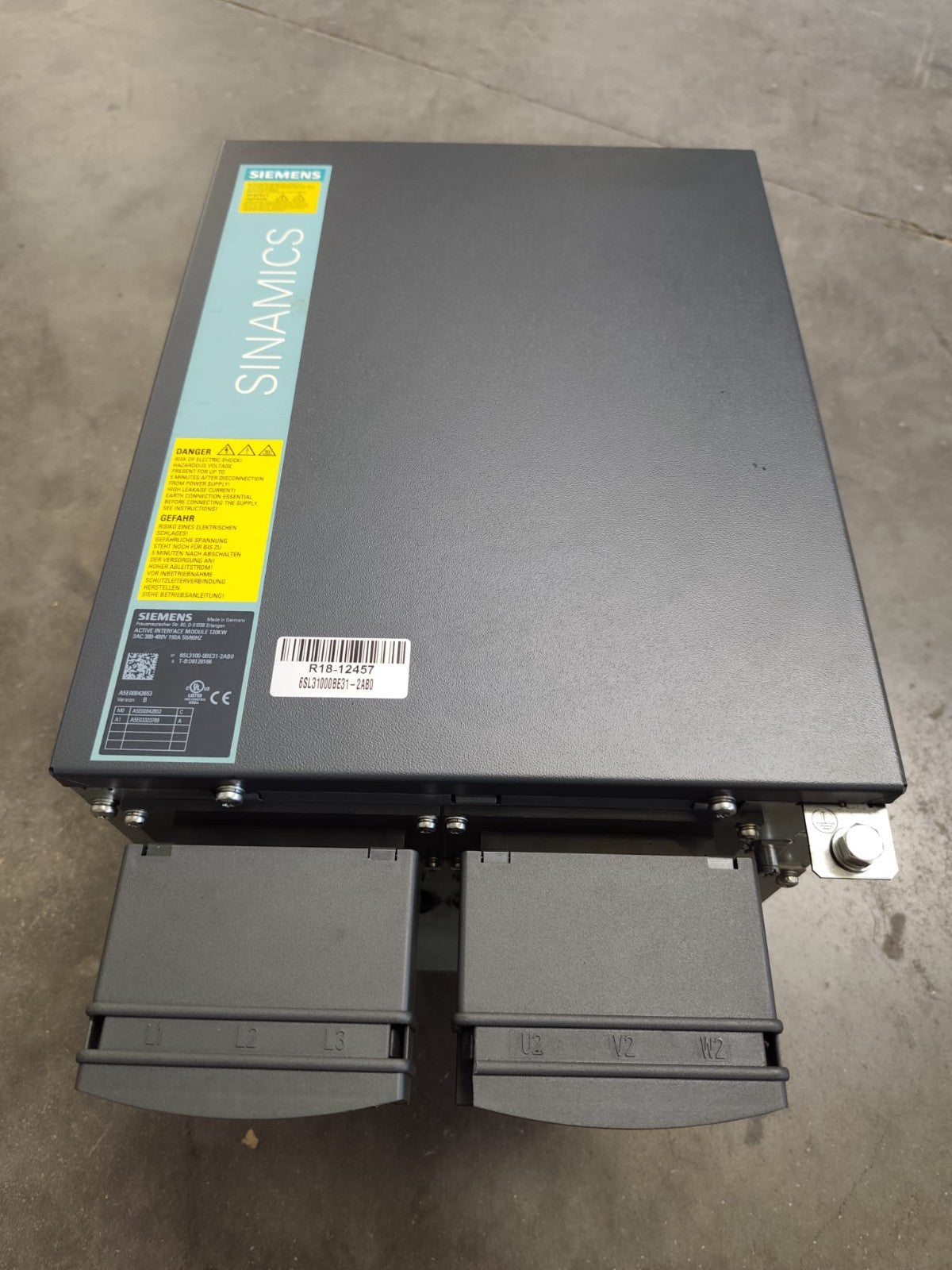 SIEMENS	ACTIVE INTERFACE MODULE 120KW	6SL3100-BE31-2AB0