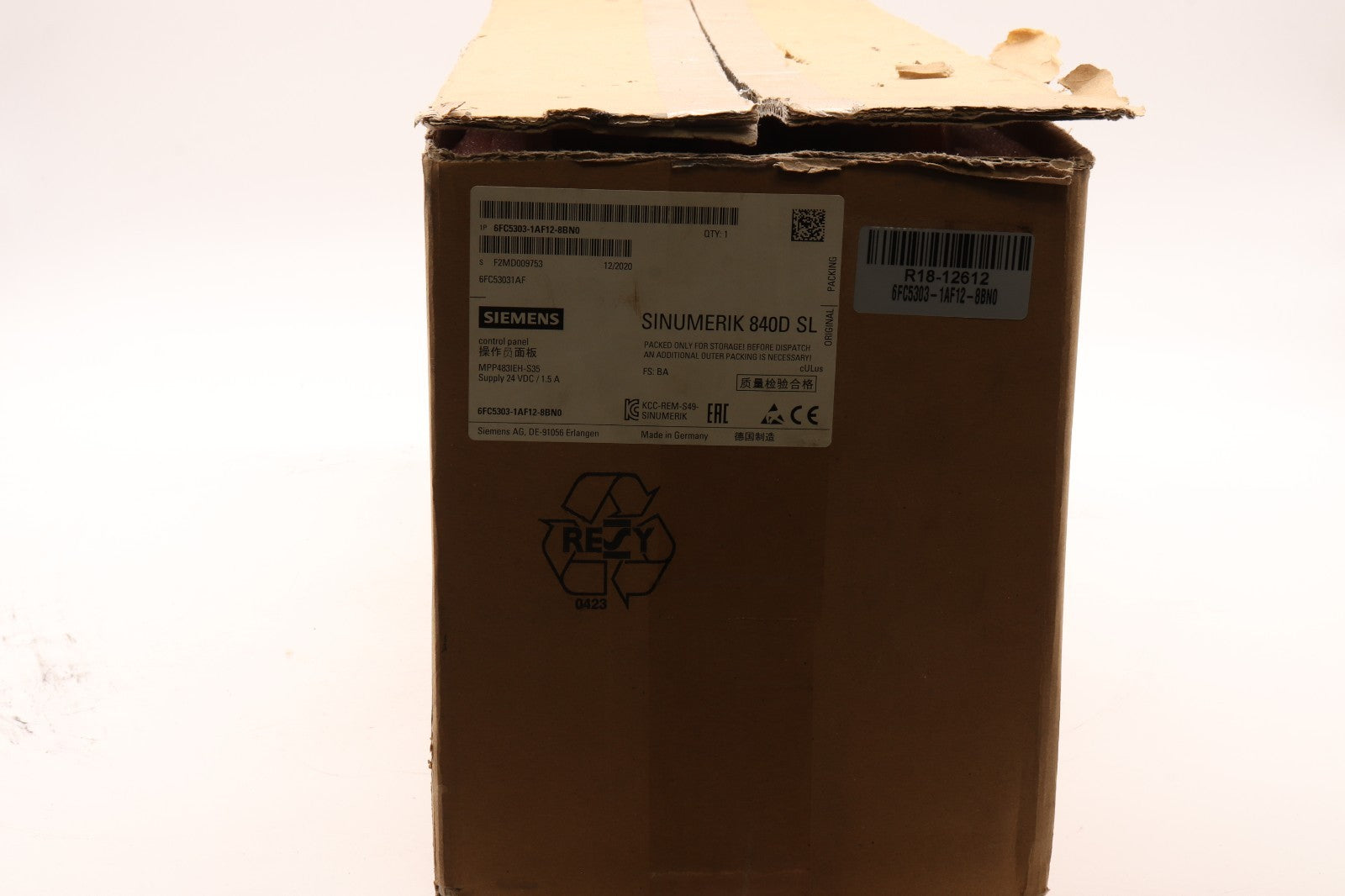 SIEMENS	6FC5303-1AF12-8BN0