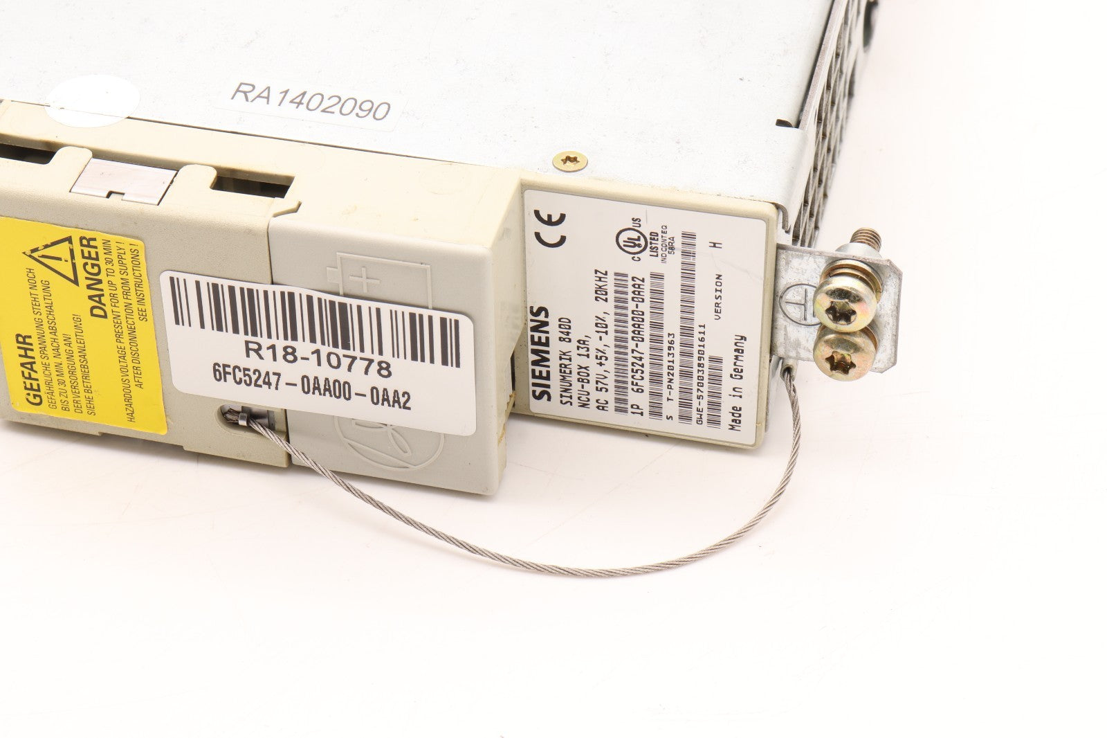 SIEMENS	SINUMERIK 840D NCU-BOX 13A	6FC5247-0AA00-0AA2