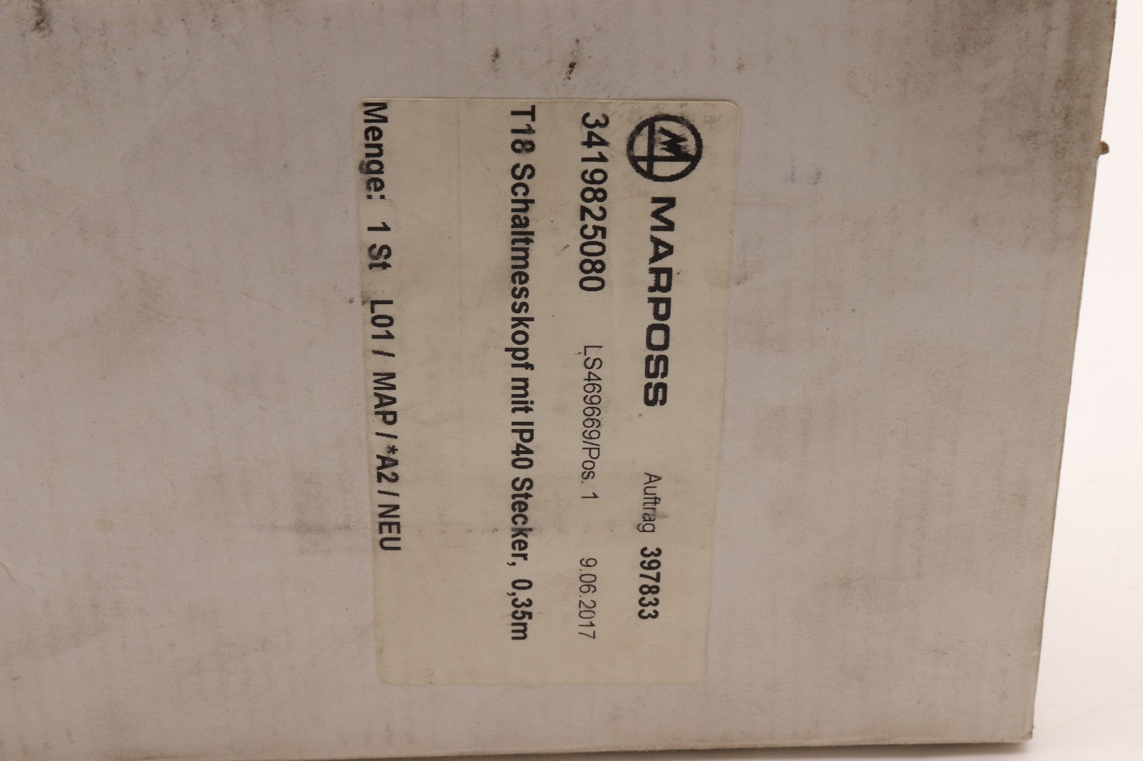 MARPOSS TOUCH T18 CONN. IP40 3419825080