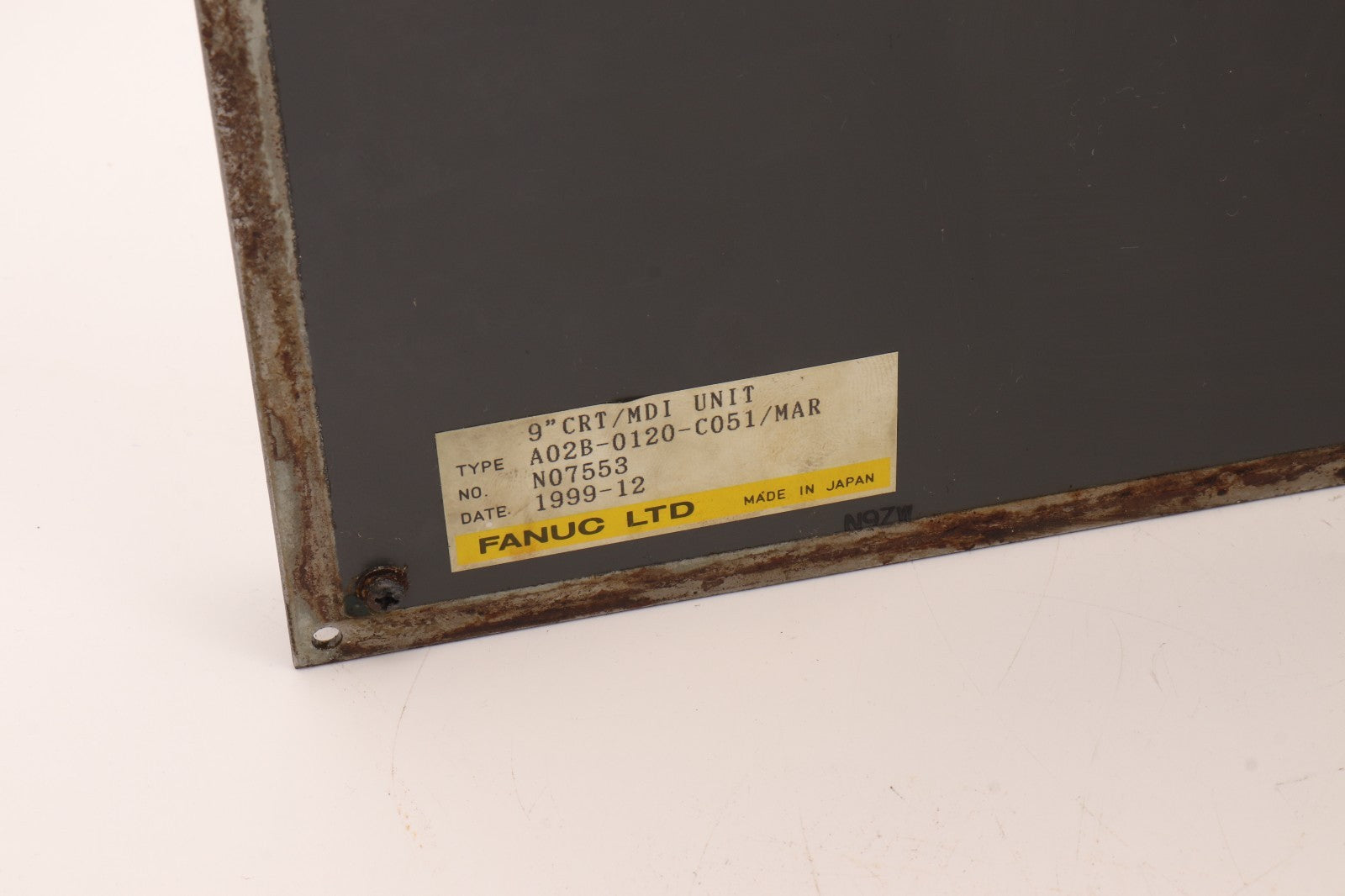 FANUC	9"  CRT/MDI UNIT TOSHIBA D9MM-11A	A02B-0120-C051/MAR
