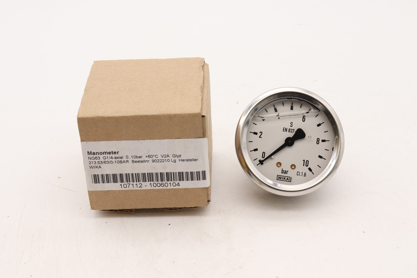 WIKA MANOMETER NG63