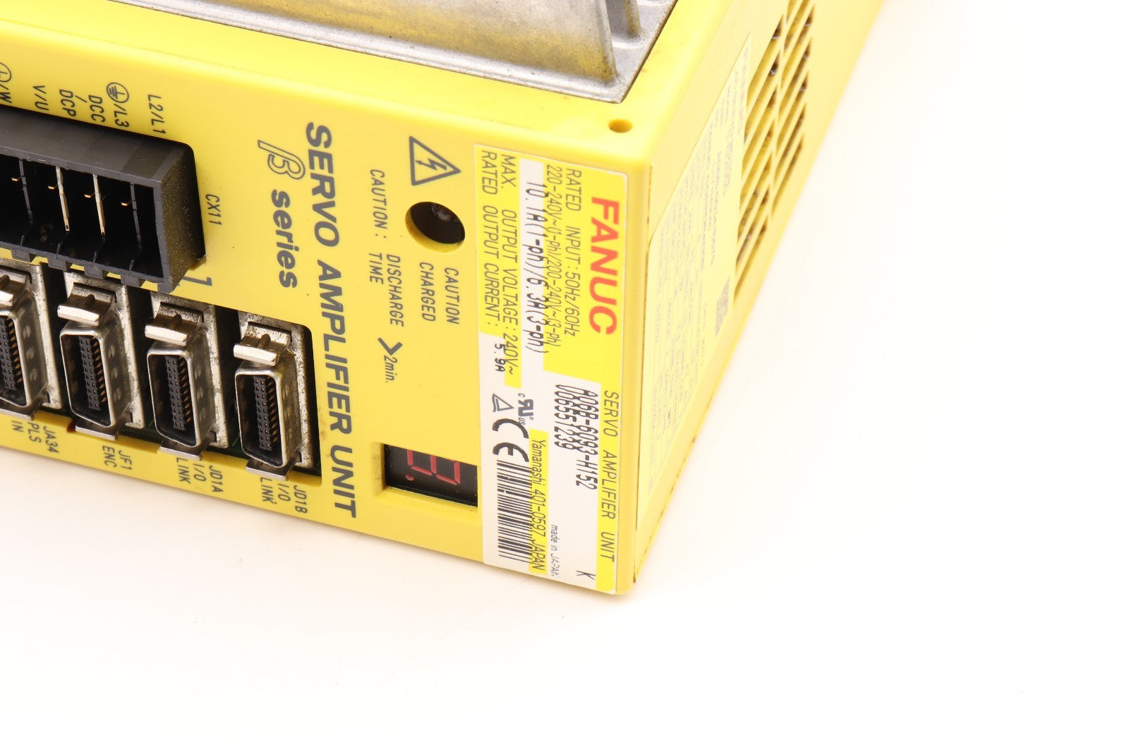 FANUC	 SERVO AMPLIFIER UNIT A06B-6093-H152