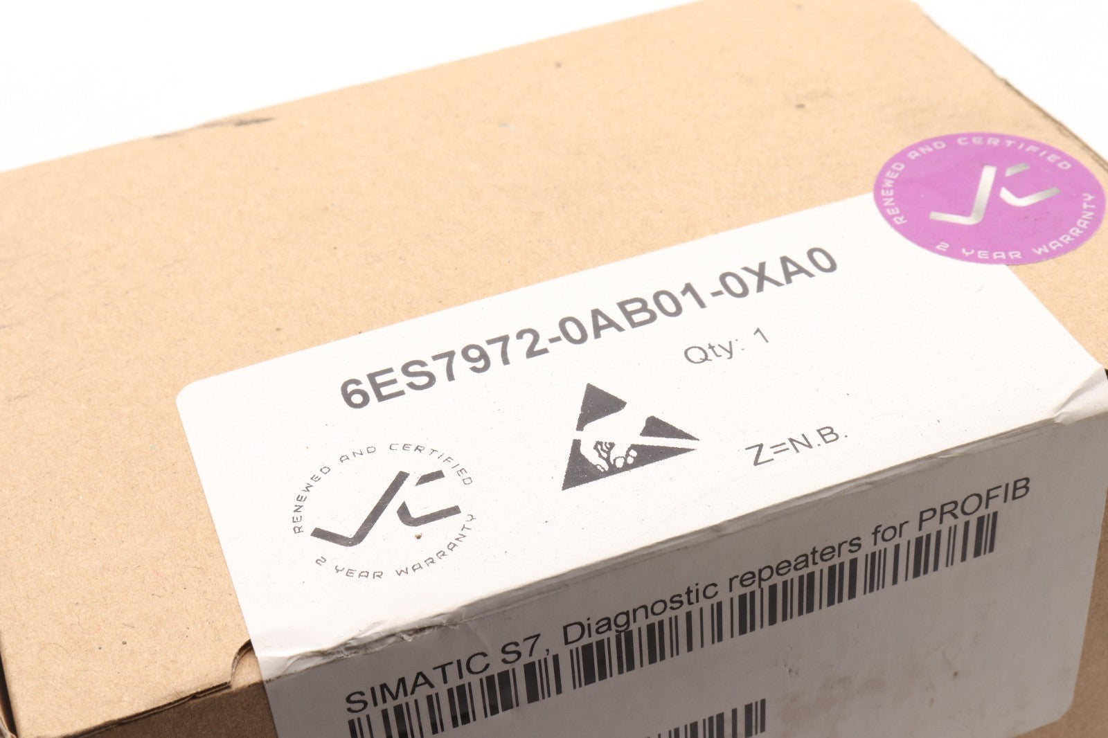 SIEMENS	SIMATIC S7 DIAGNOSTIC REPEATERS FOR PROFIB	6ES7972-0AB01-0XA0