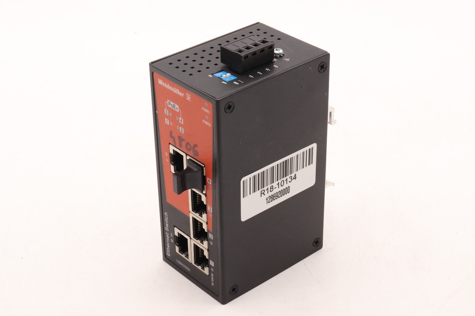 WEIDMÜLLER	ETHERNET SWITCH 1286920000	IE-SW-BL06T-2TX-4POE