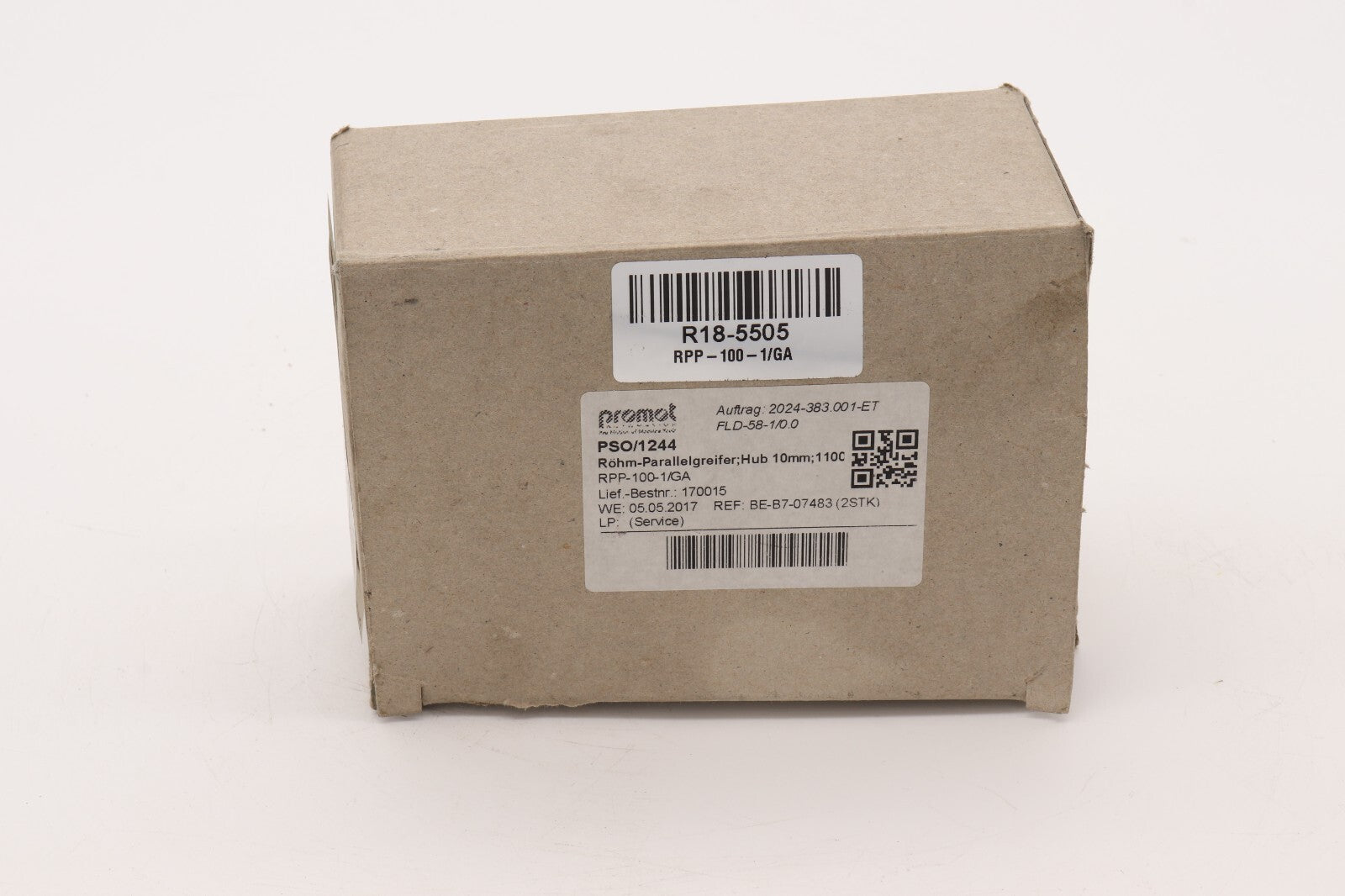 RÖHM PARALELGREIFER RPP-100-1/GA