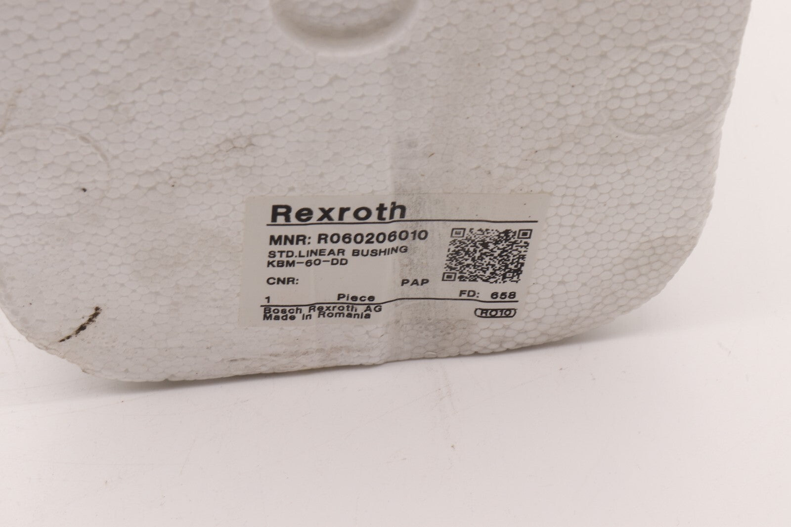 REXROTH BOSCH STD LINEAR BUSHING KBM-60-DD R010	R060206010