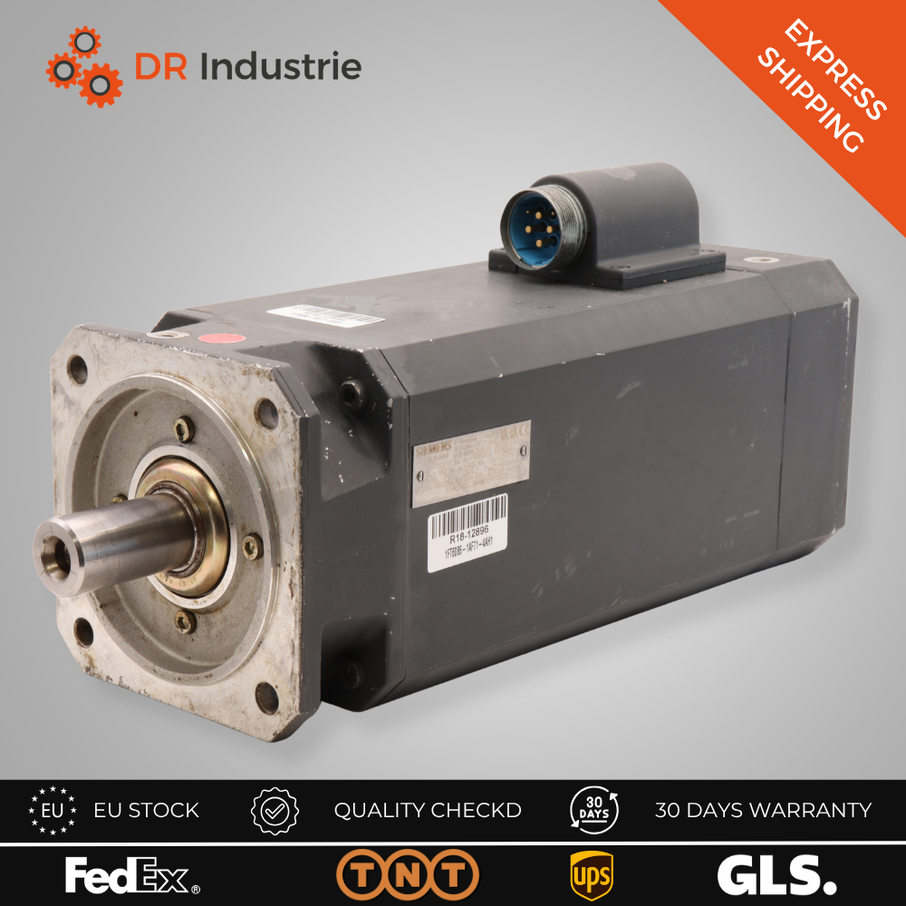 SIEMENS	3 PHASE BRUSHLESS SERVO MOTOR	1FT6086-1AF71-4AH1