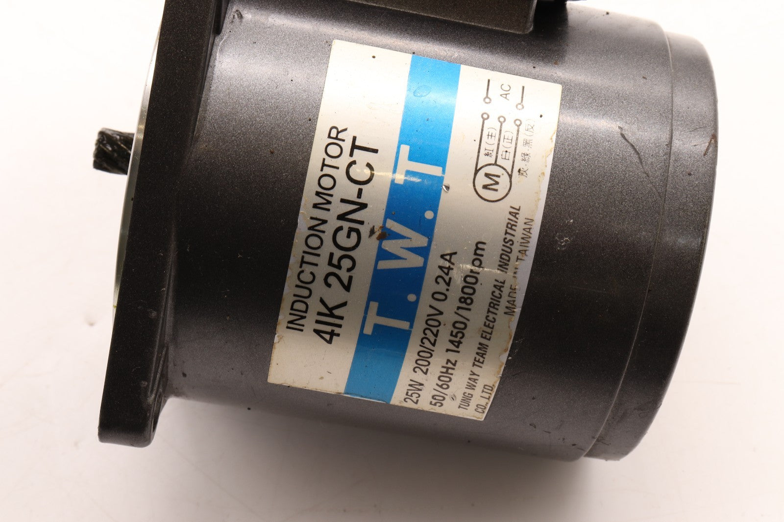 T.W.T	INDUCTION MOTOR	4IK 25GN-CT