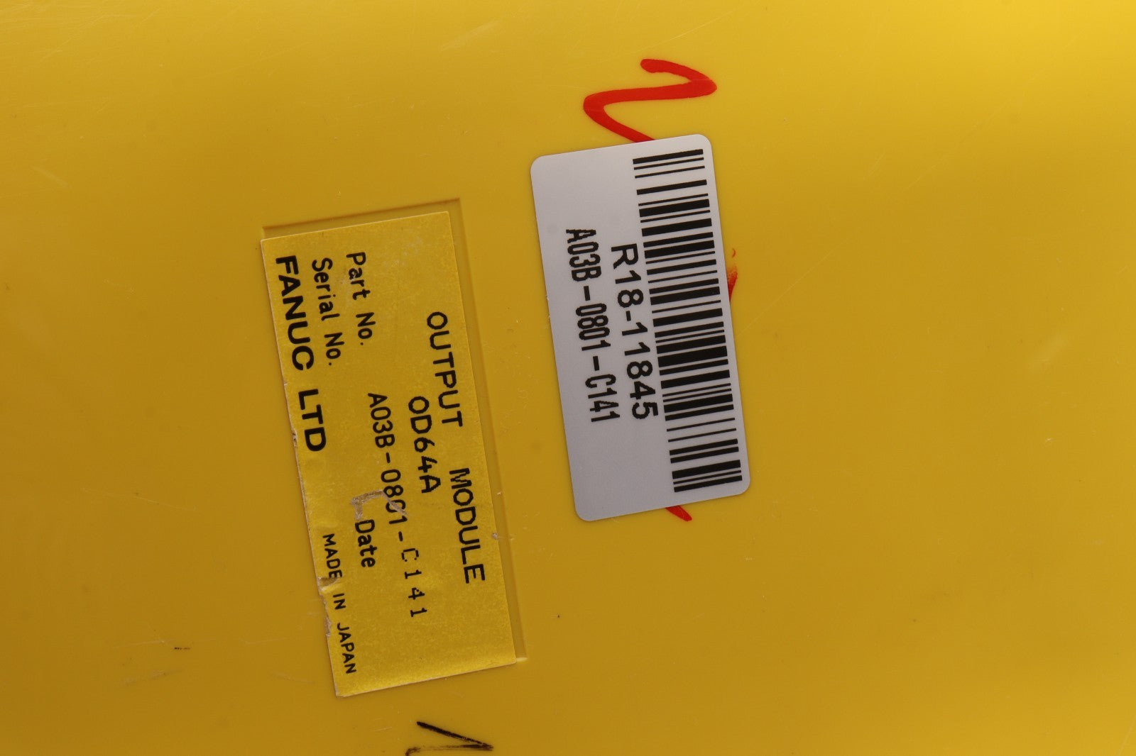 FANUC	OUTPUT MODULE OD64A	A03B-0801-C141