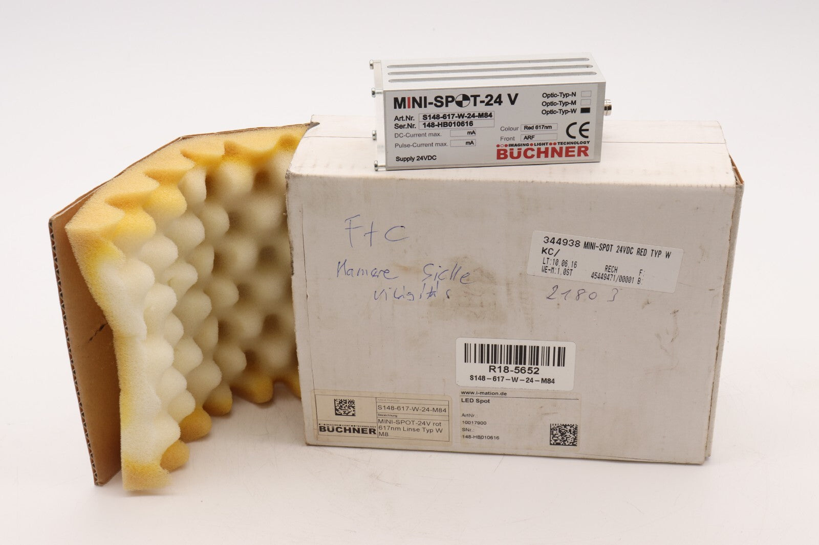 BÜCHNER MINI-SPOT-24V S148-617-W-24-M84