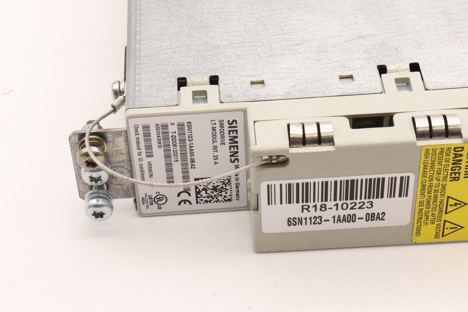 SIEMENS	SIMODRIVE LT-MODUL INT. 25A	6SN1123-1AA00-0BA2