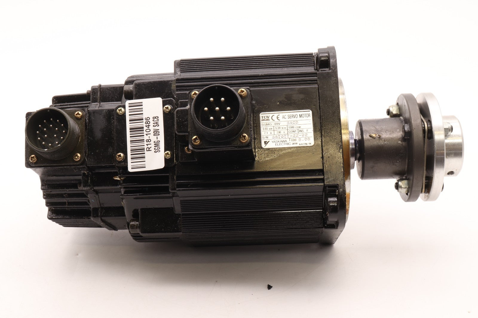 YASKAWA	AC SERVO MOTOR	SGMG-09V SACB