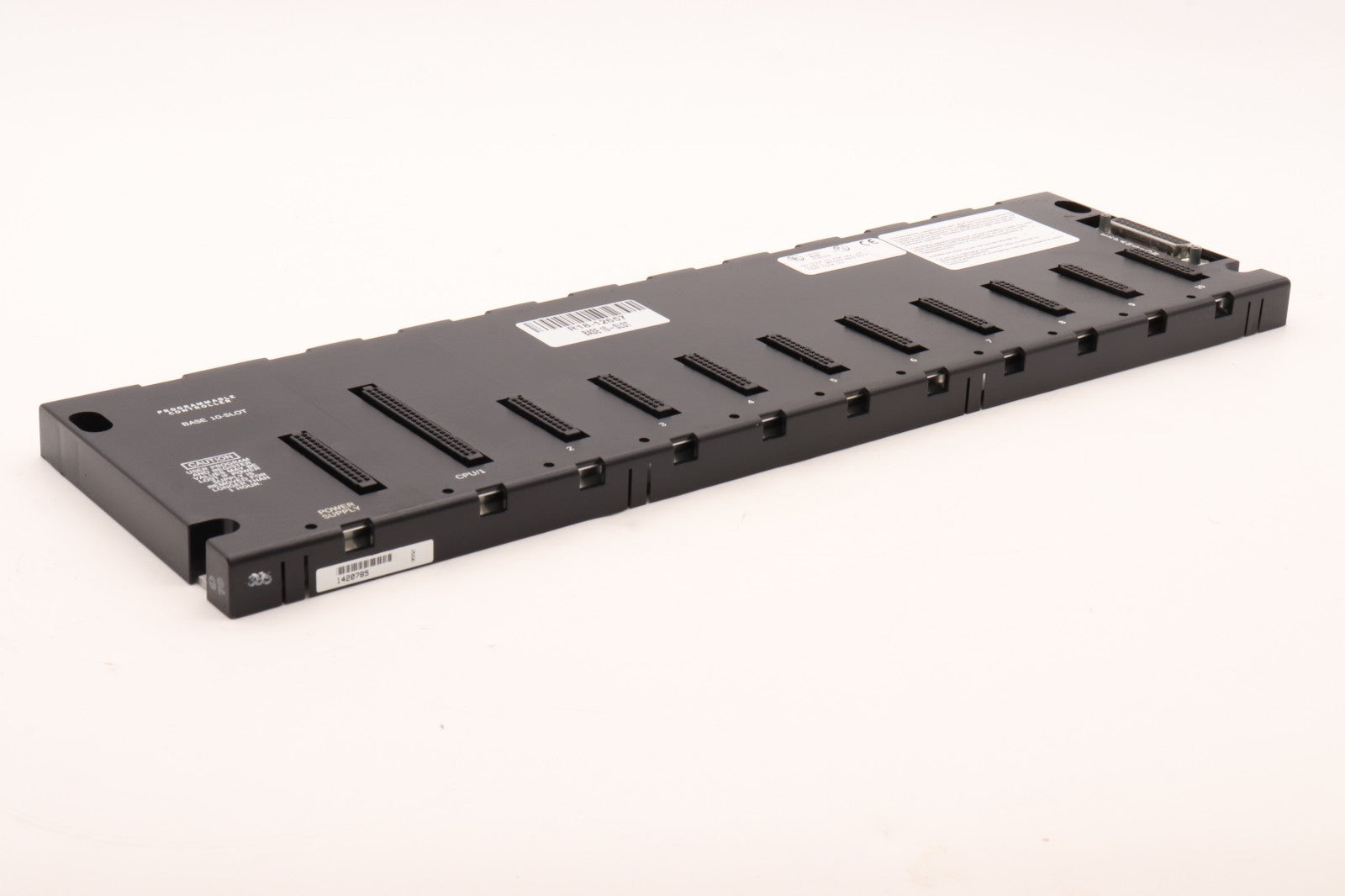GE FANUC	BASE 10-SLOT	PROGRAMMABLE CONTROLLER