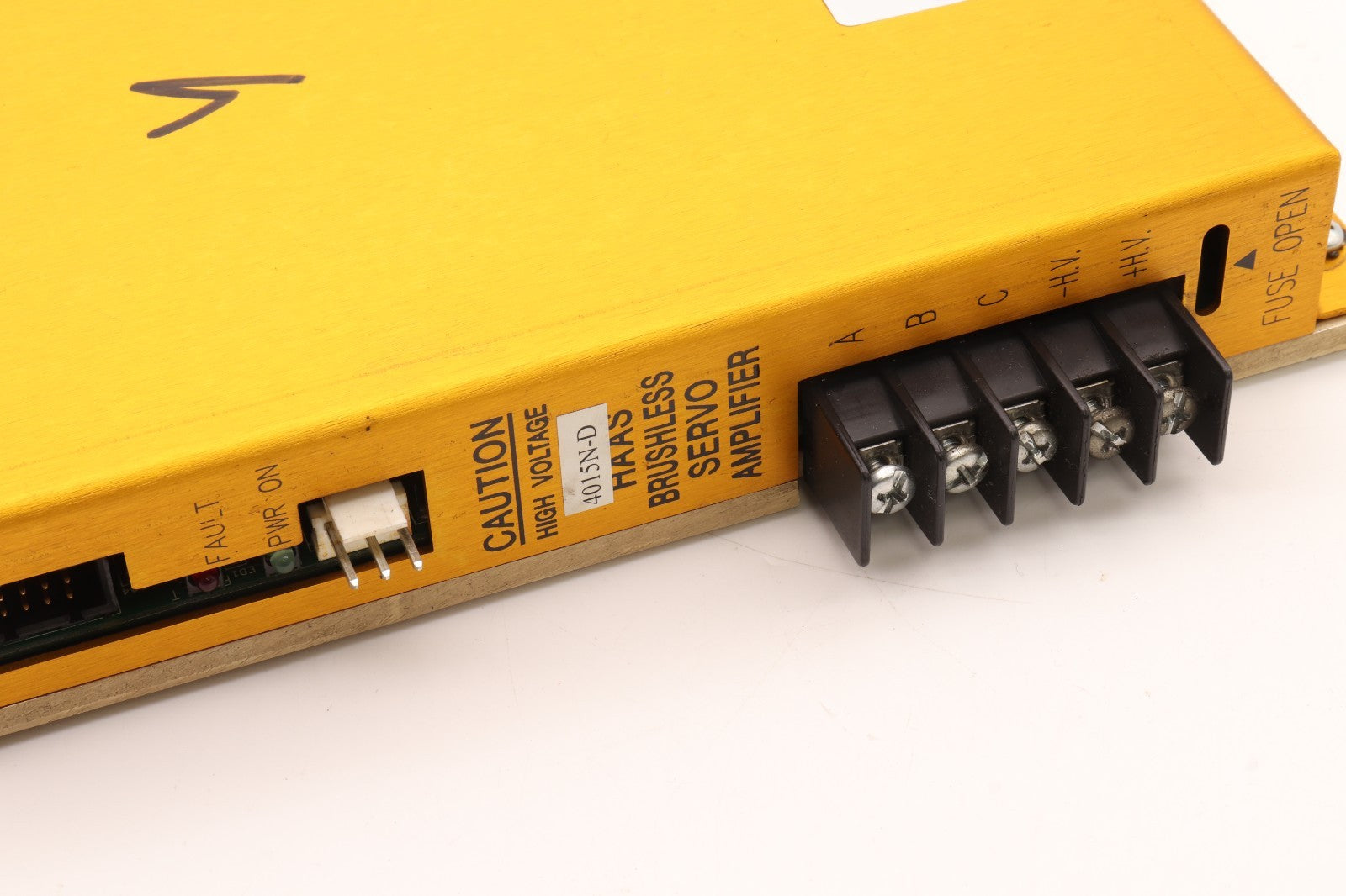 HAAS	4015N-D   7619B REV A	BVC3  10/00   BRUSHLESS SERVO AMPLIFIER