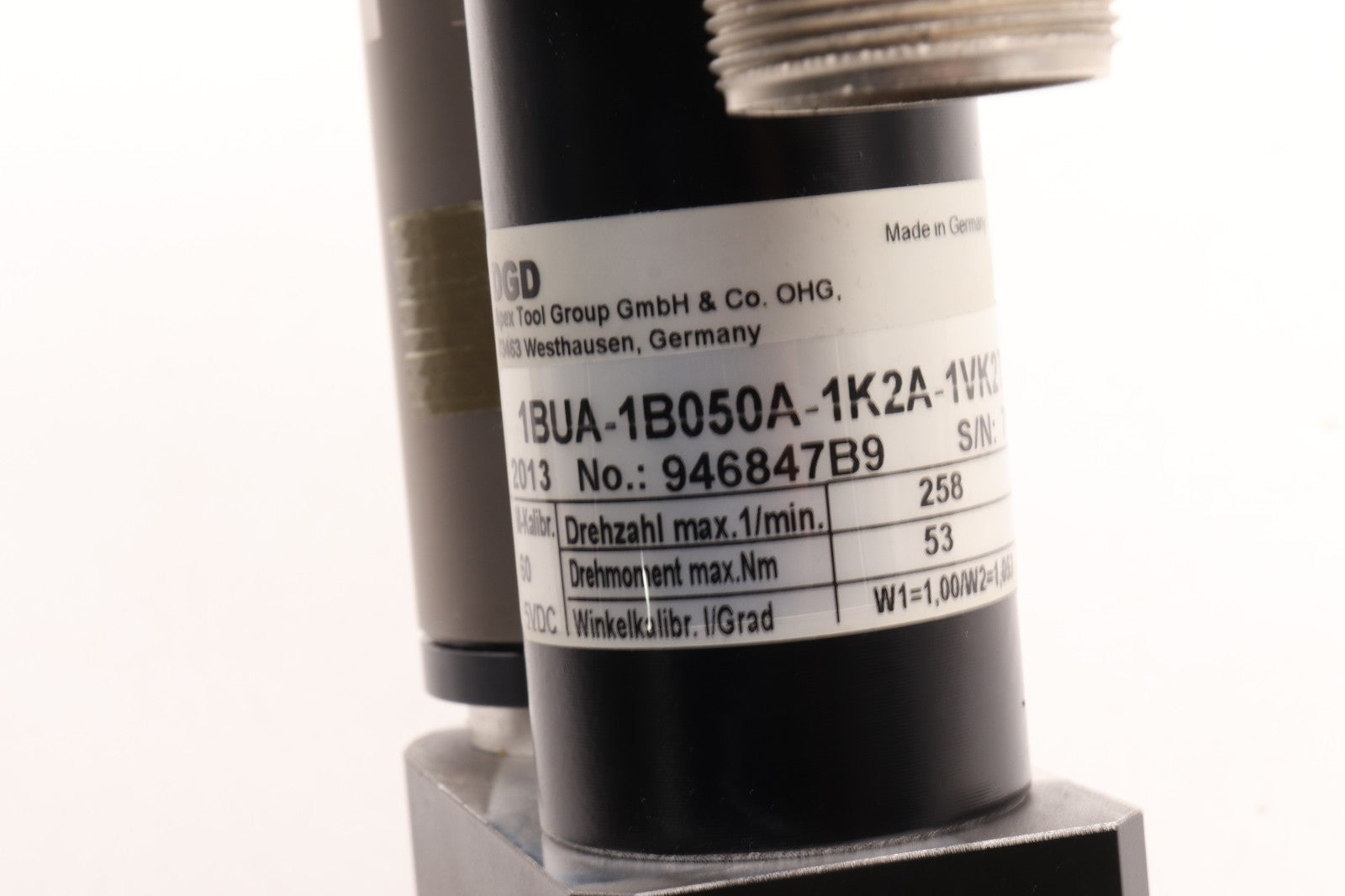 DGD  1BUA-1B050A-1K2A-1VK2T  1VK2T 932521