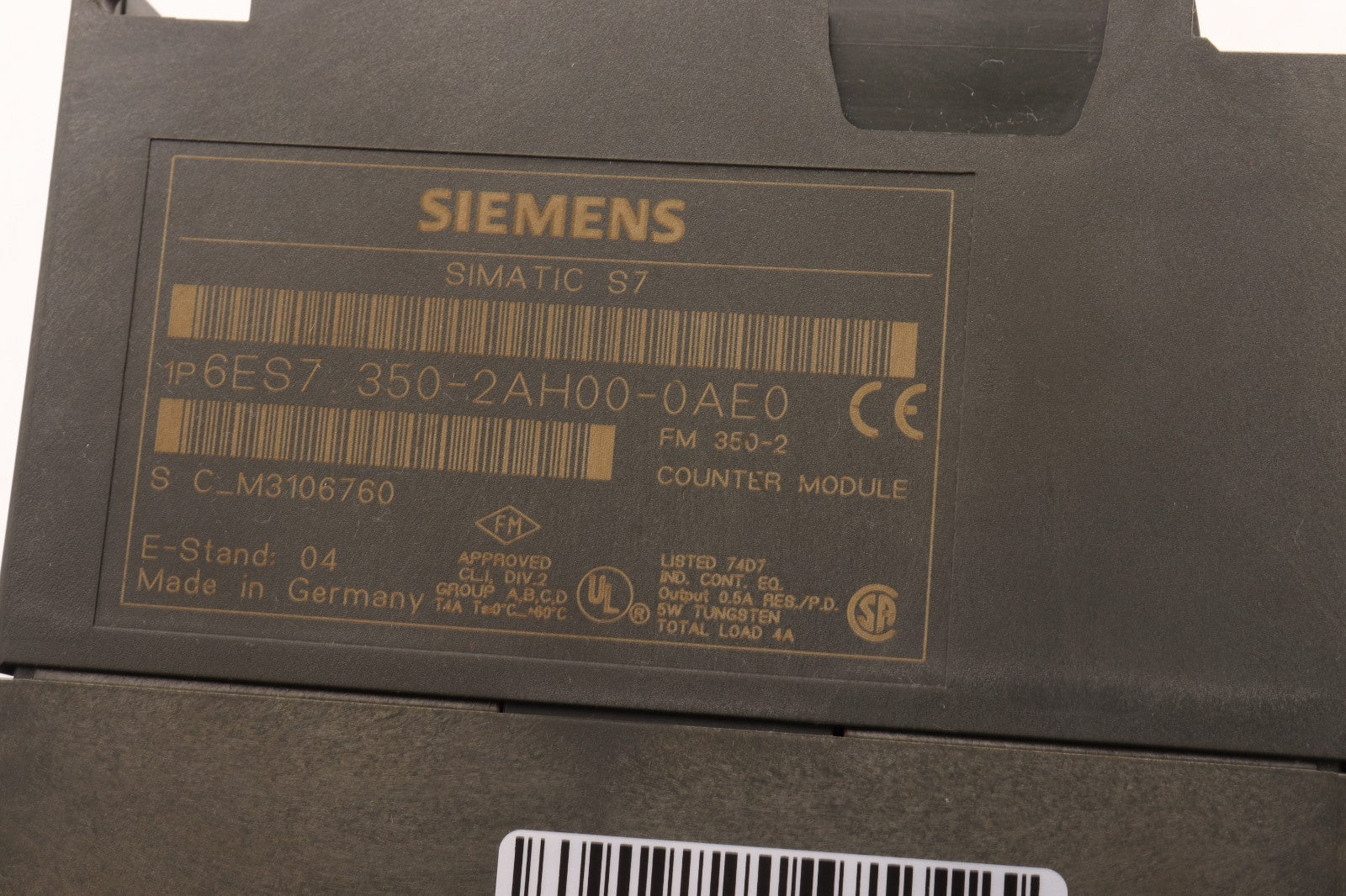 SIEMENS	SIMATIC S7	6ES7350-2AH00-0AE0
