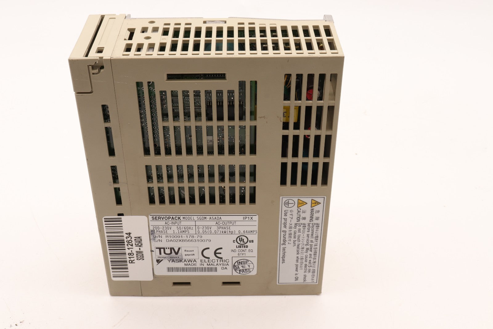 YASKAWA	SERVOPACK SGDM-A5ADA